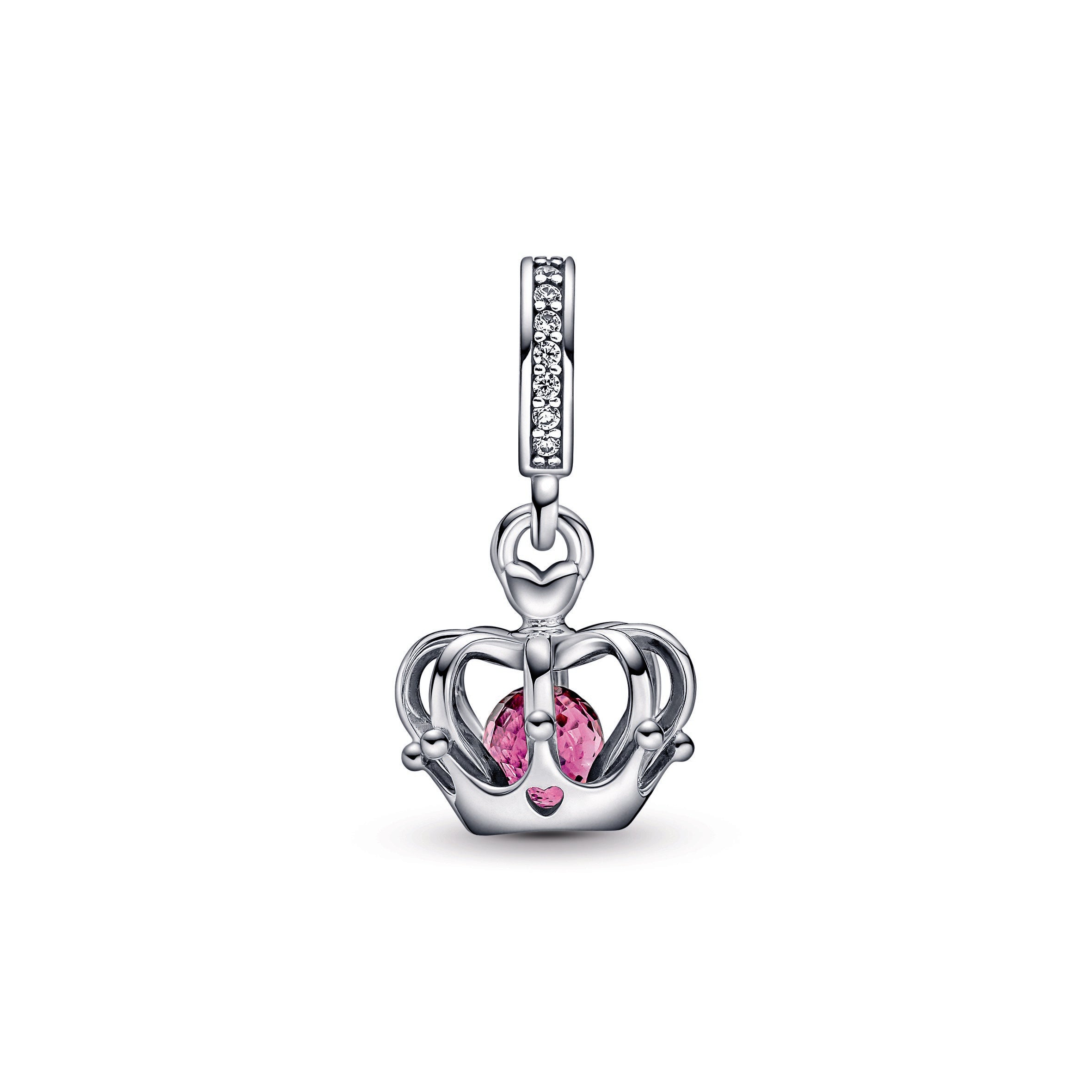 PANDORA Regal Crown Dangle Charm Crystals Charms Bracelet Charm Jewelry Gift