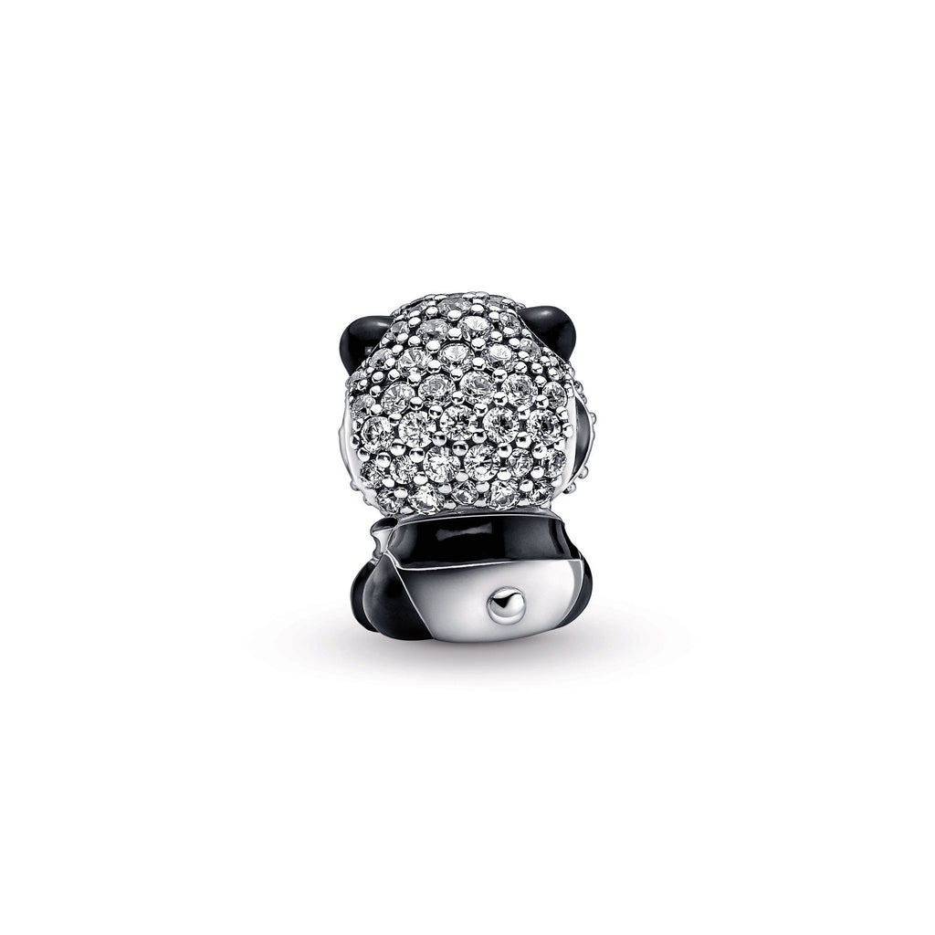 PANDORA Sparkling Cute Panda Charm Cubic Zirconia Charms Bracelet Charm Jewelry Gift