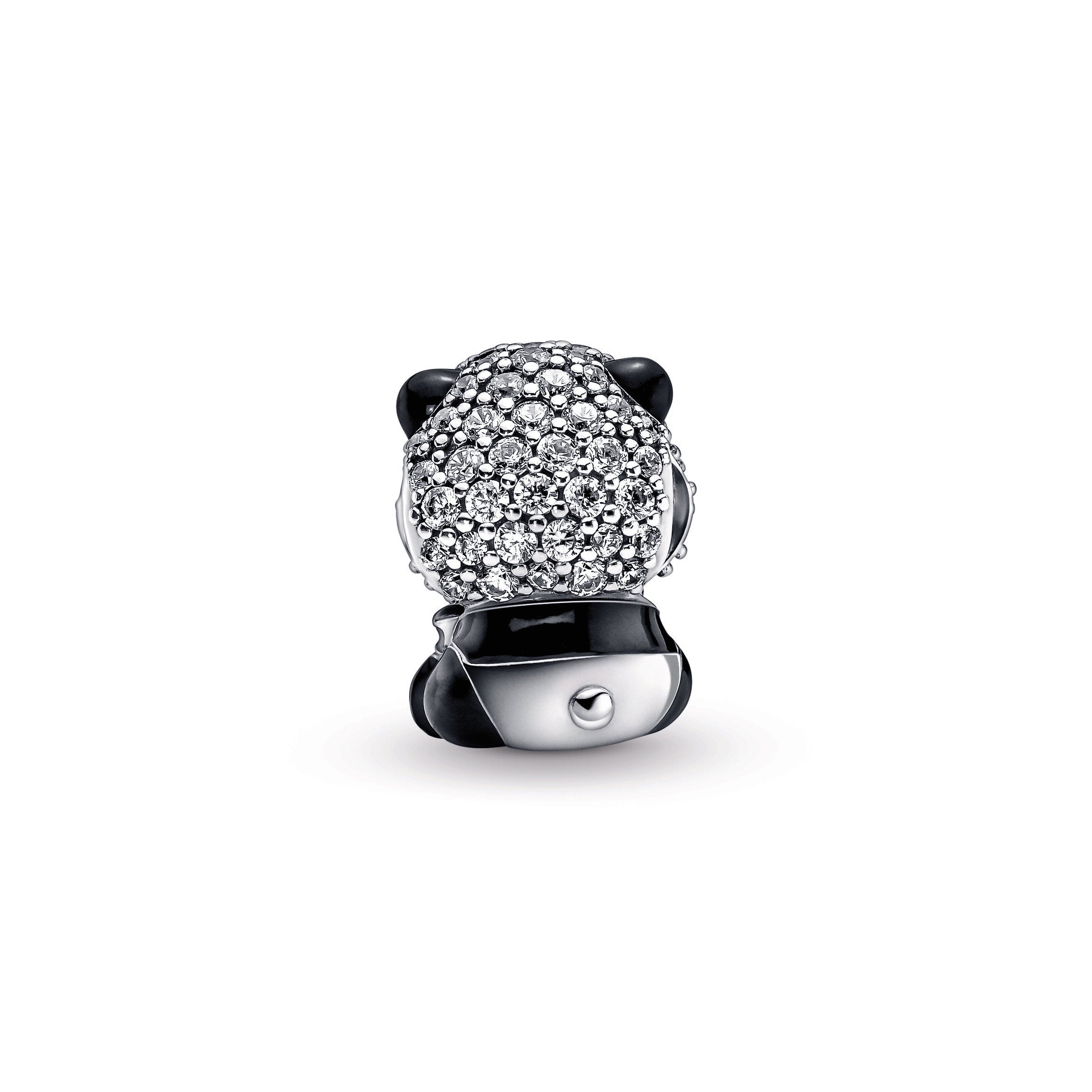 PANDORA Sparkling Cute Panda Charm Cubic Zirconia Charms Bracelet Charm Jewelry Gift