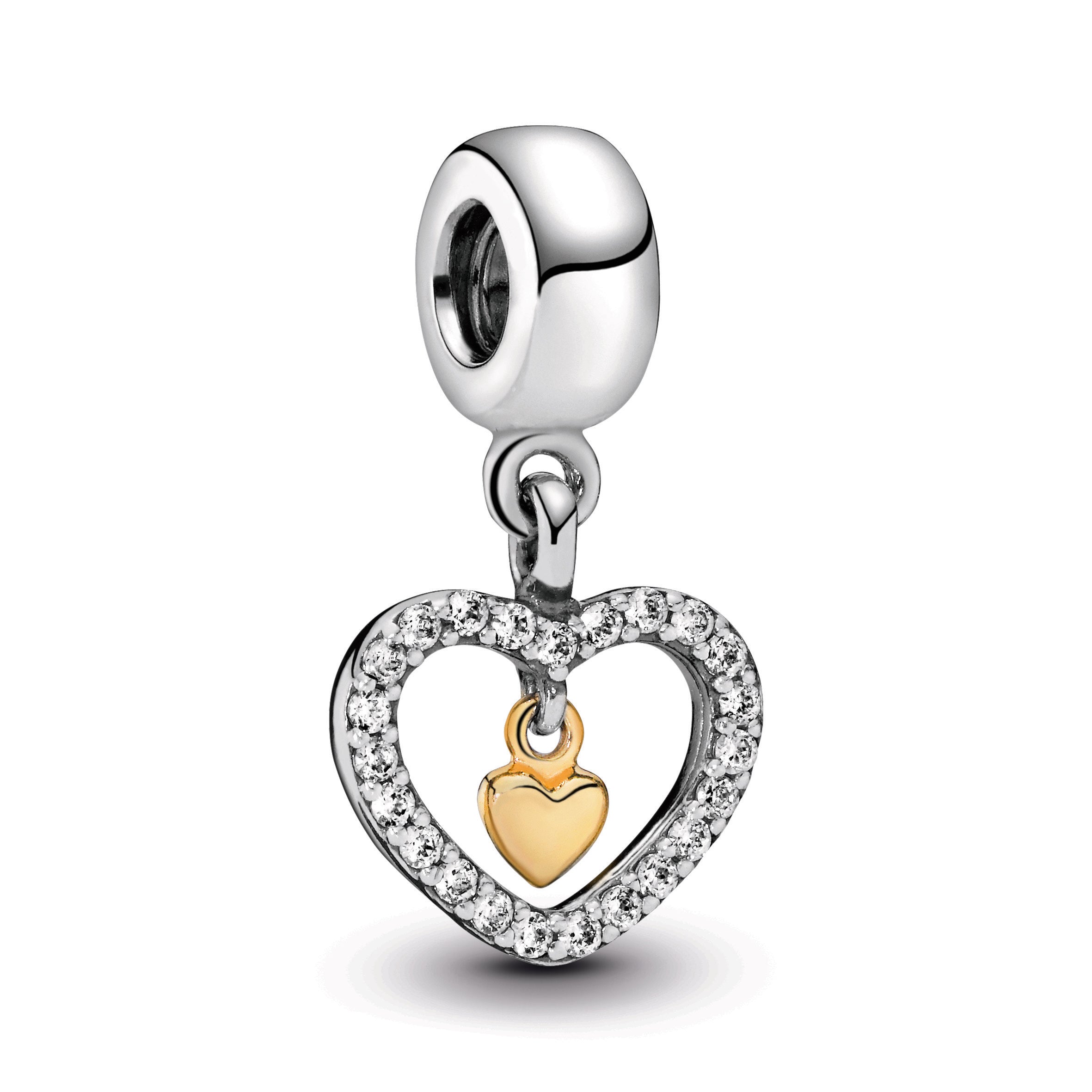 PANDORA Forever In My Heart Charm Charms Bracelet Charm Jewelry Gift