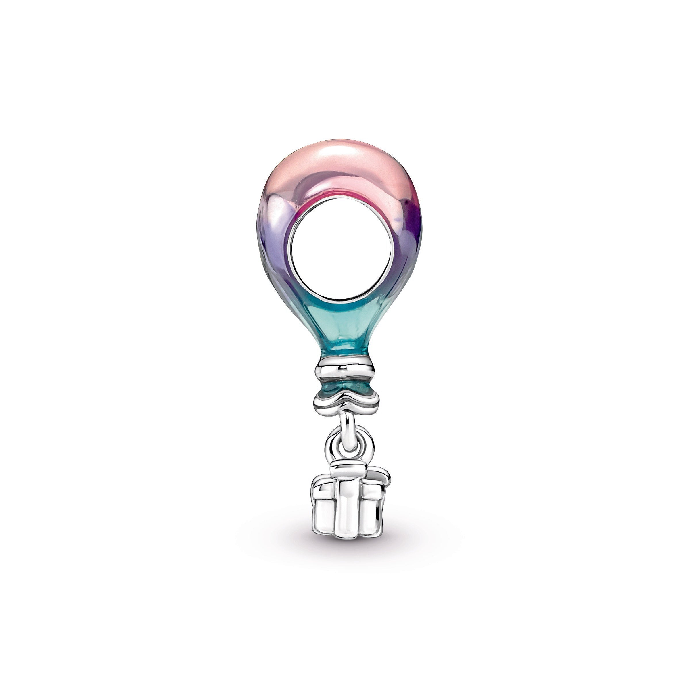PANDORA Happy Birthday Hot Air Balloon Charm Enamel Birthdays Charms Bracelet Charm Jewelry Gift