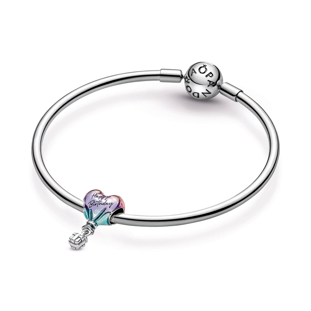 PANDORA Happy Birthday Hot Air Balloon Charm Enamel Birthdays Charms Bracelet Charm Jewelry Gift