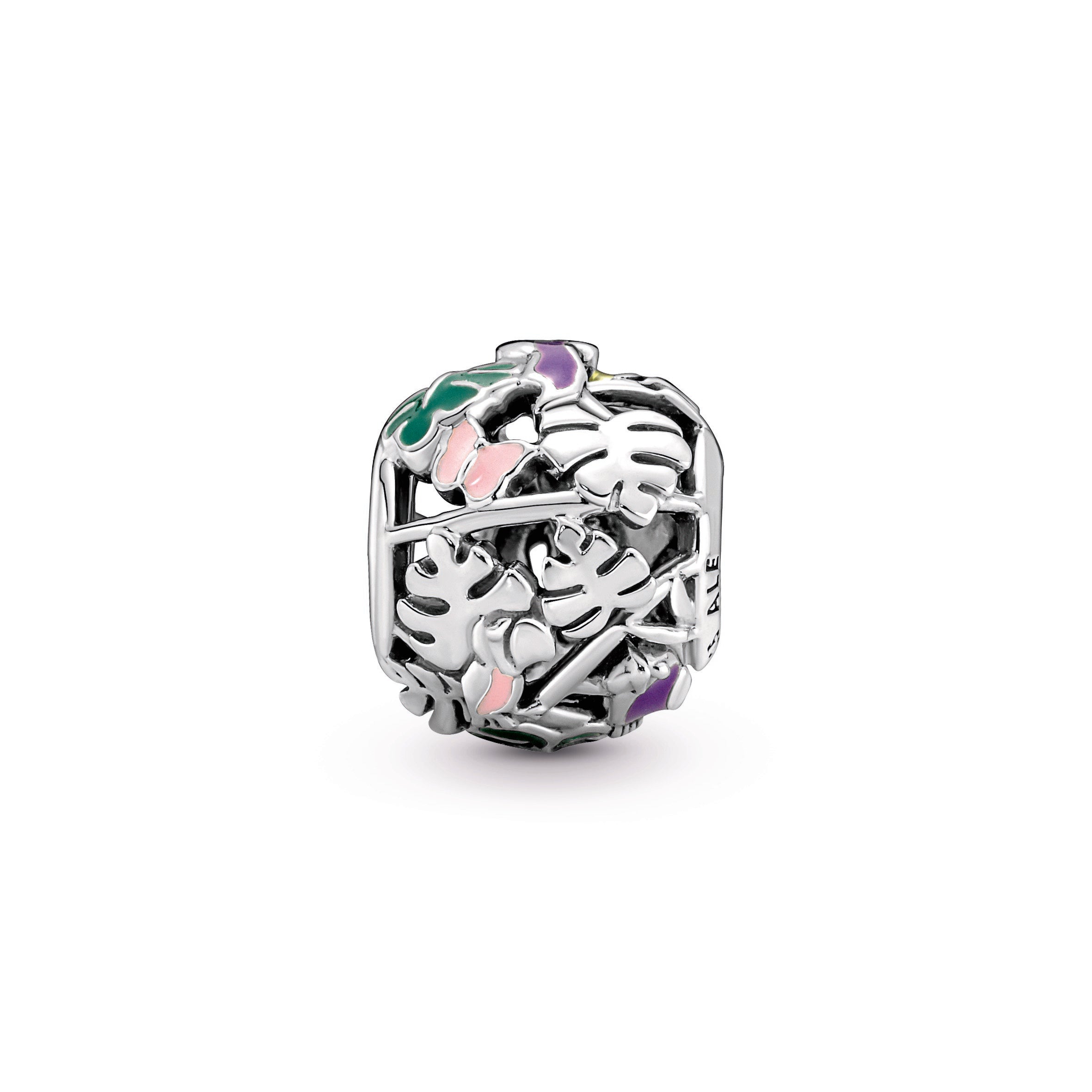 PANDORA Jungle Creatures And Leaves Charm Enamel Charms Bracelet Charm Jewelry Gift