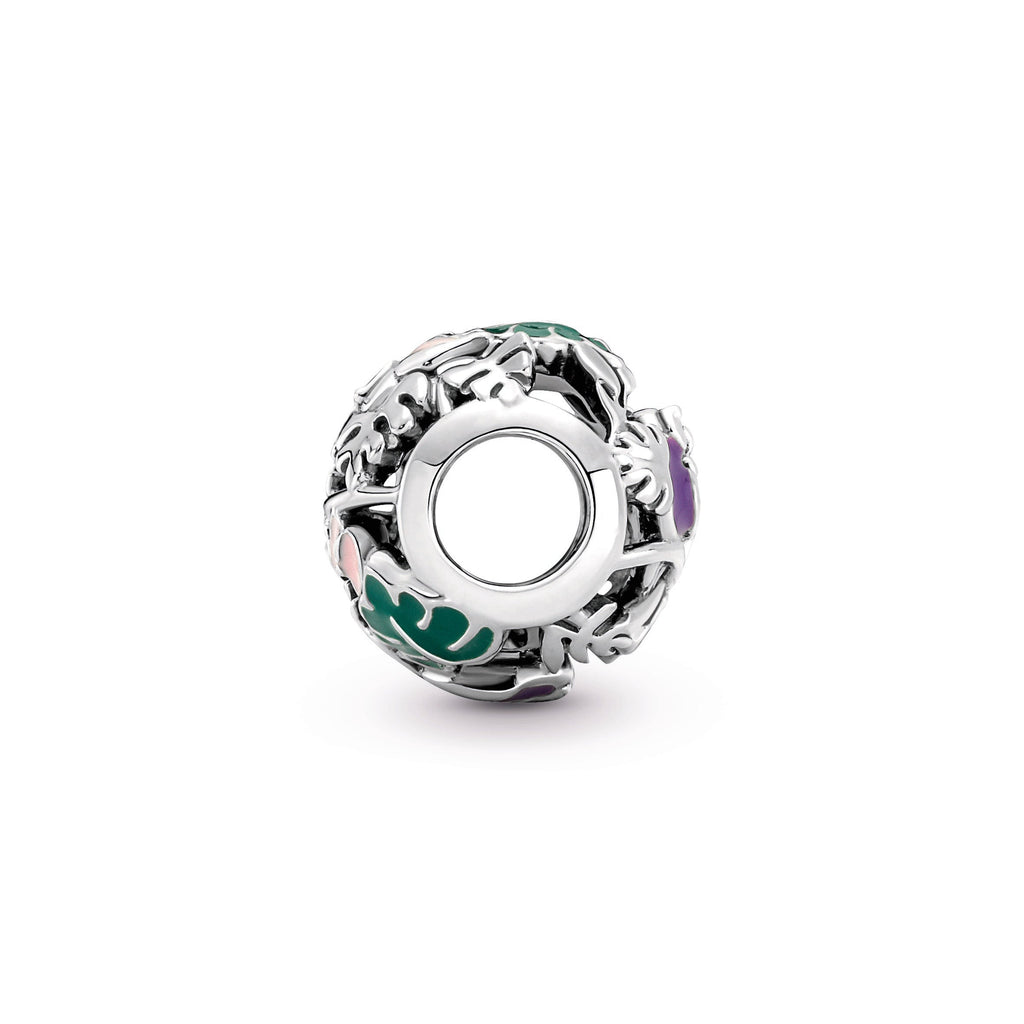 PANDORA Jungle Creatures And Leaves Charm Enamel Charms Bracelet Charm Jewelry Gift