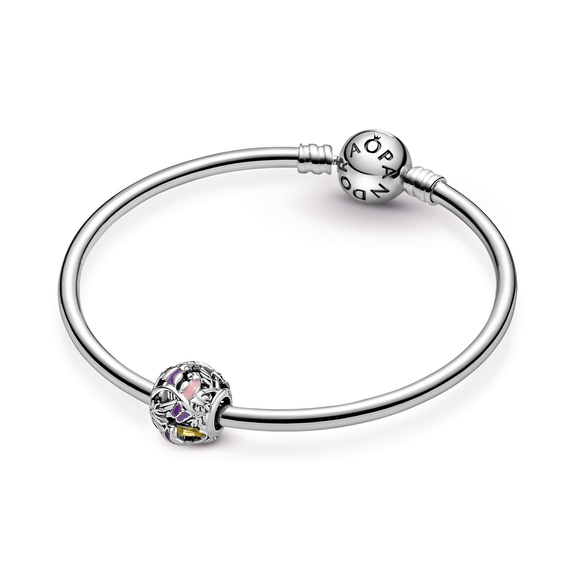 PANDORA Jungle Creatures And Leaves Charm Enamel Charms Bracelet Charm Jewelry Gift