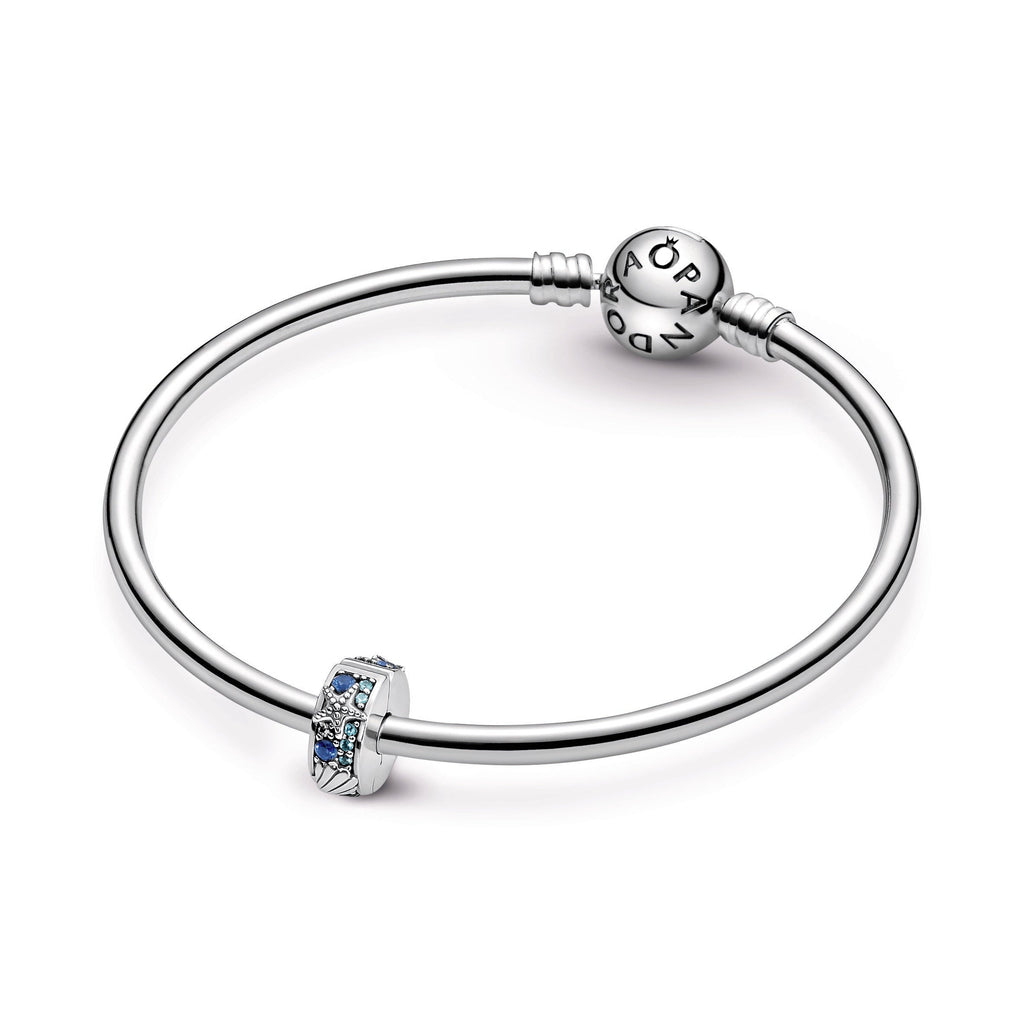 PANDORA Tropical Starfish And Shell Clip Charm Crystals Charms Bracelet Charm Jewelry Gift