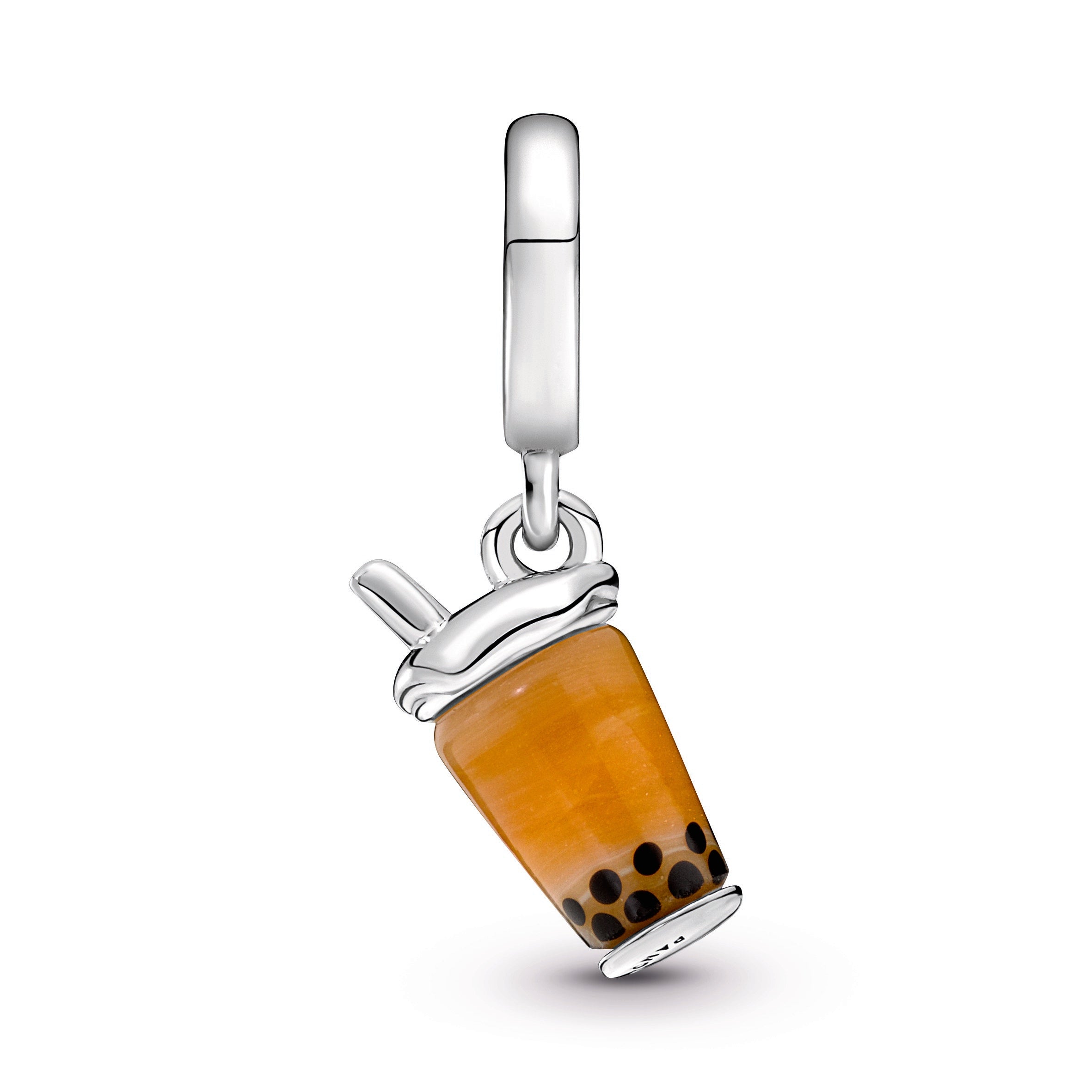 PANDORA Murano Glass Bubble Tea Dangle Charm Charms Bracelet Charm Jewelry Gift
