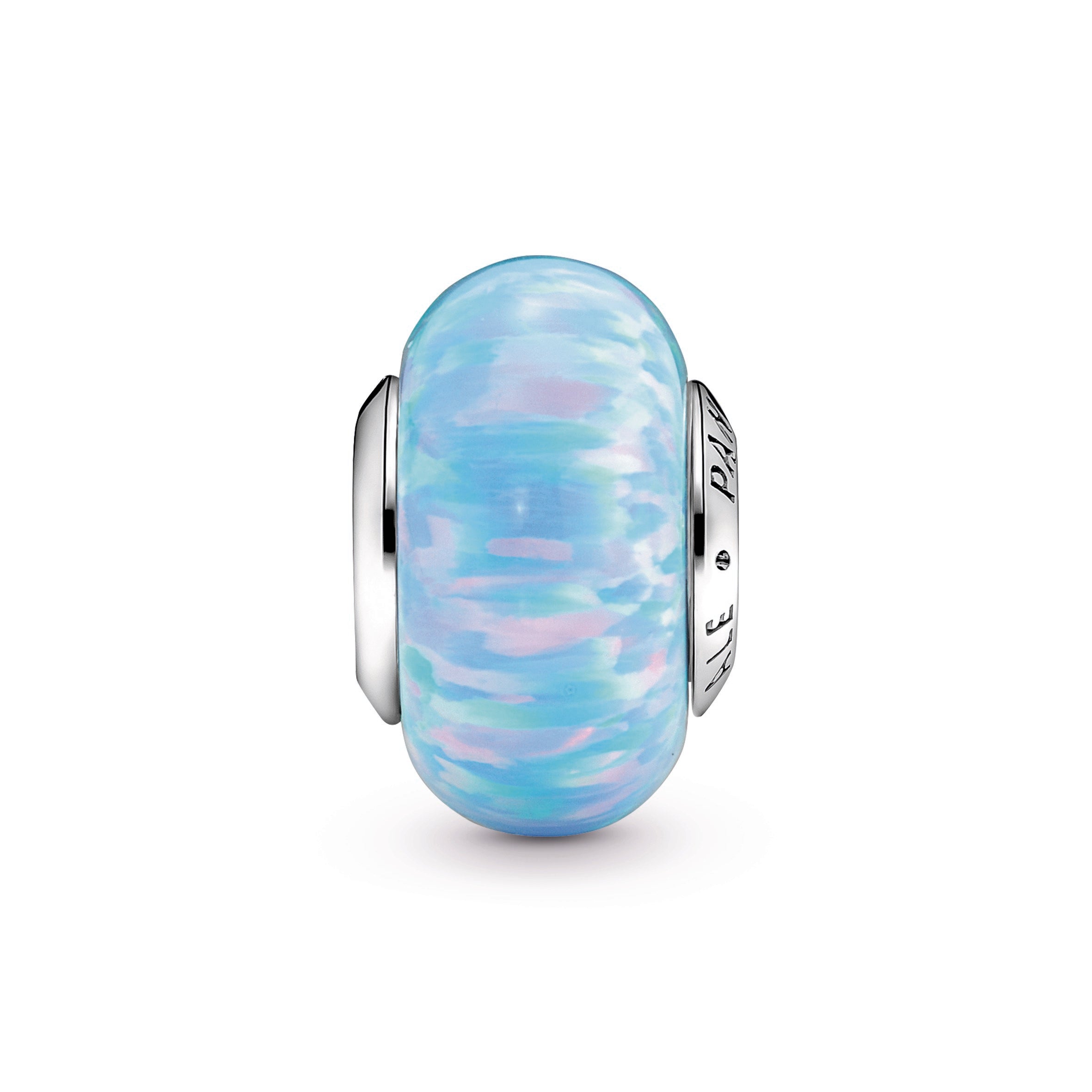 PANDORA Opalescent Ocean Blue Charm Sterling Silver Charms Bracelet Charm Jewelry Gift