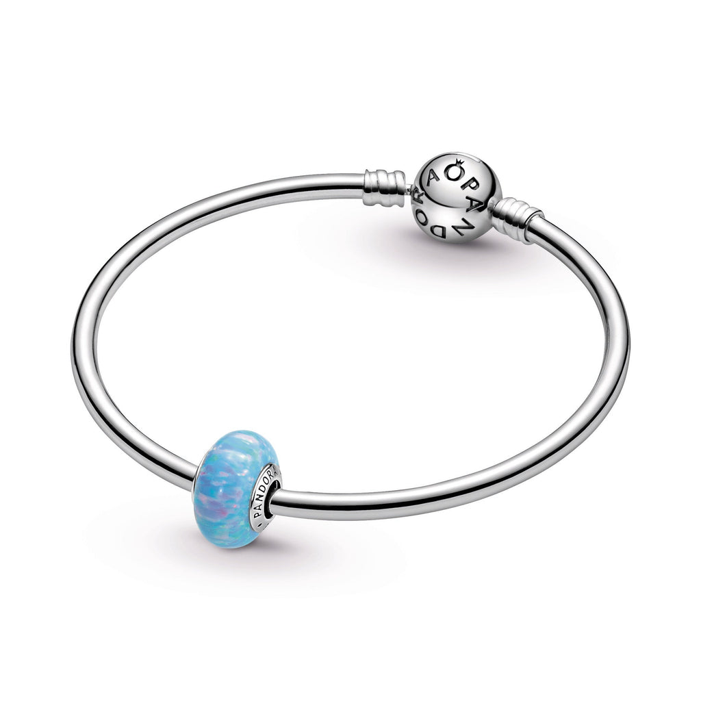 PANDORA Opalescent Ocean Blue Charm Sterling Silver Charms Bracelet Charm Jewelry Gift