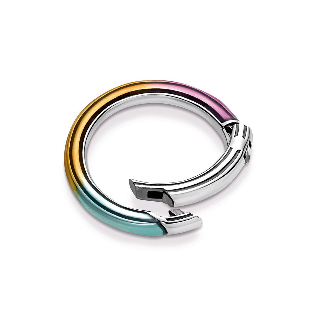 PANDORA ME Tie-dye Styling Round Connector Enamel Bracelets Chain Bracelet Jewelry Gift