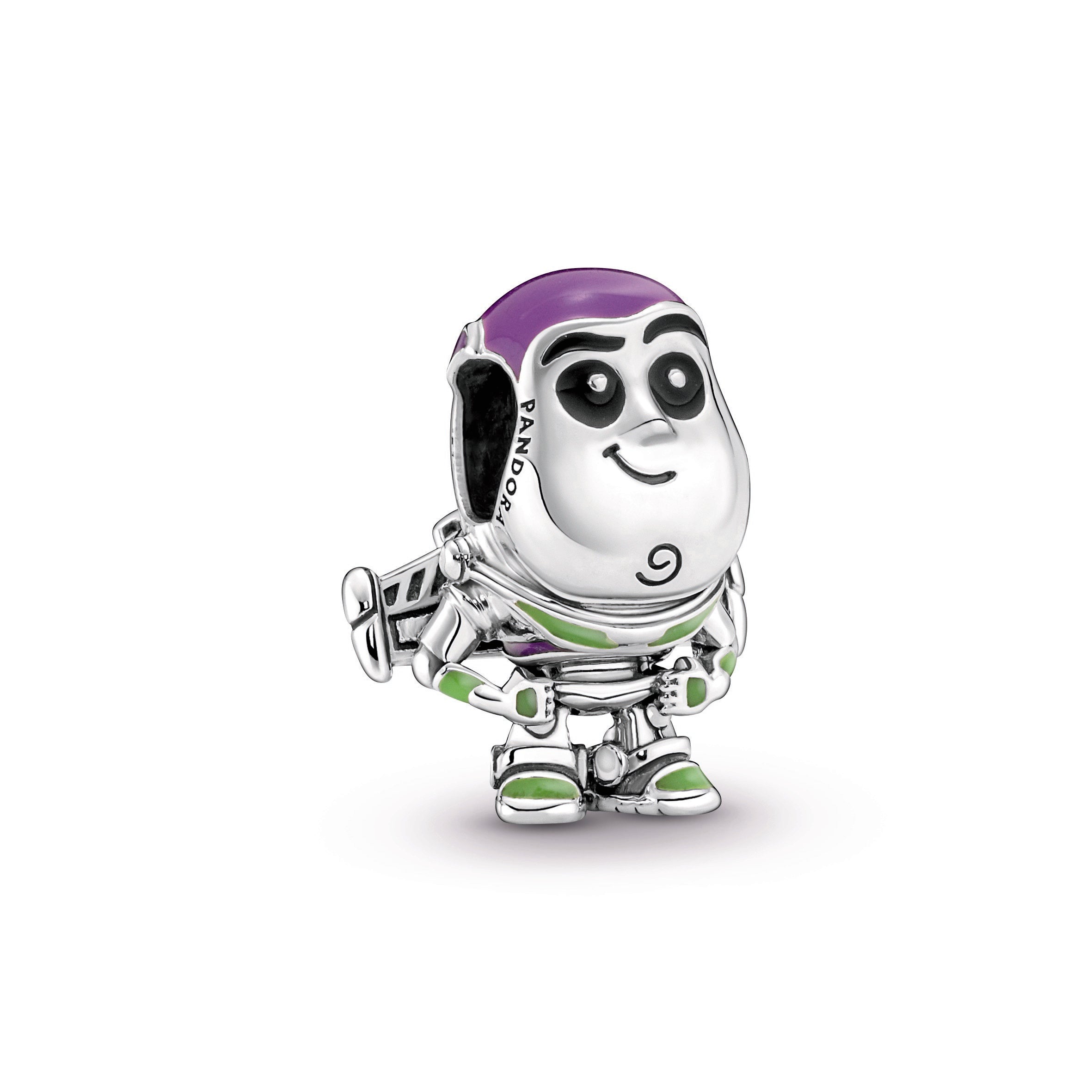 PANDORA Disney Pixar Buzz Lightyear Charm Sterling Silver Charms Bracelet Charm Jewelry Gift