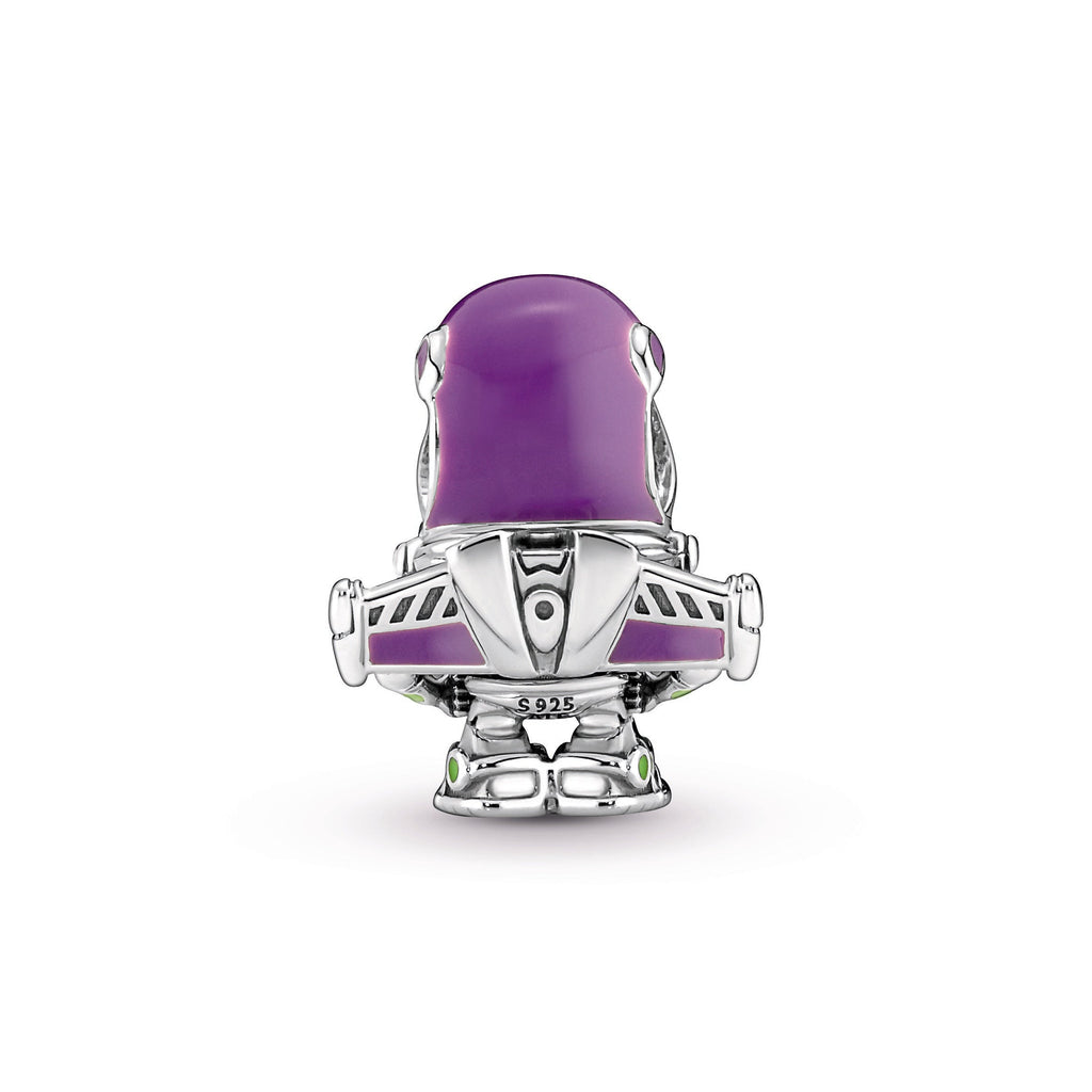PANDORA Disney Pixar Buzz Lightyear Charm Sterling Silver Charms Bracelet Charm Jewelry Gift