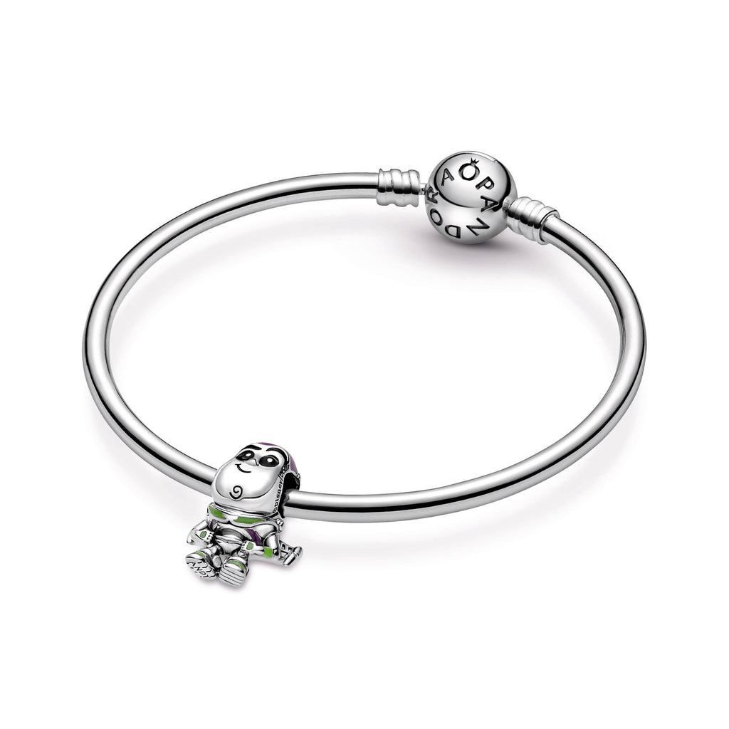PANDORA Disney Pixar Buzz Lightyear Charm Sterling Silver Charms Bracelet Charm Jewelry Gift