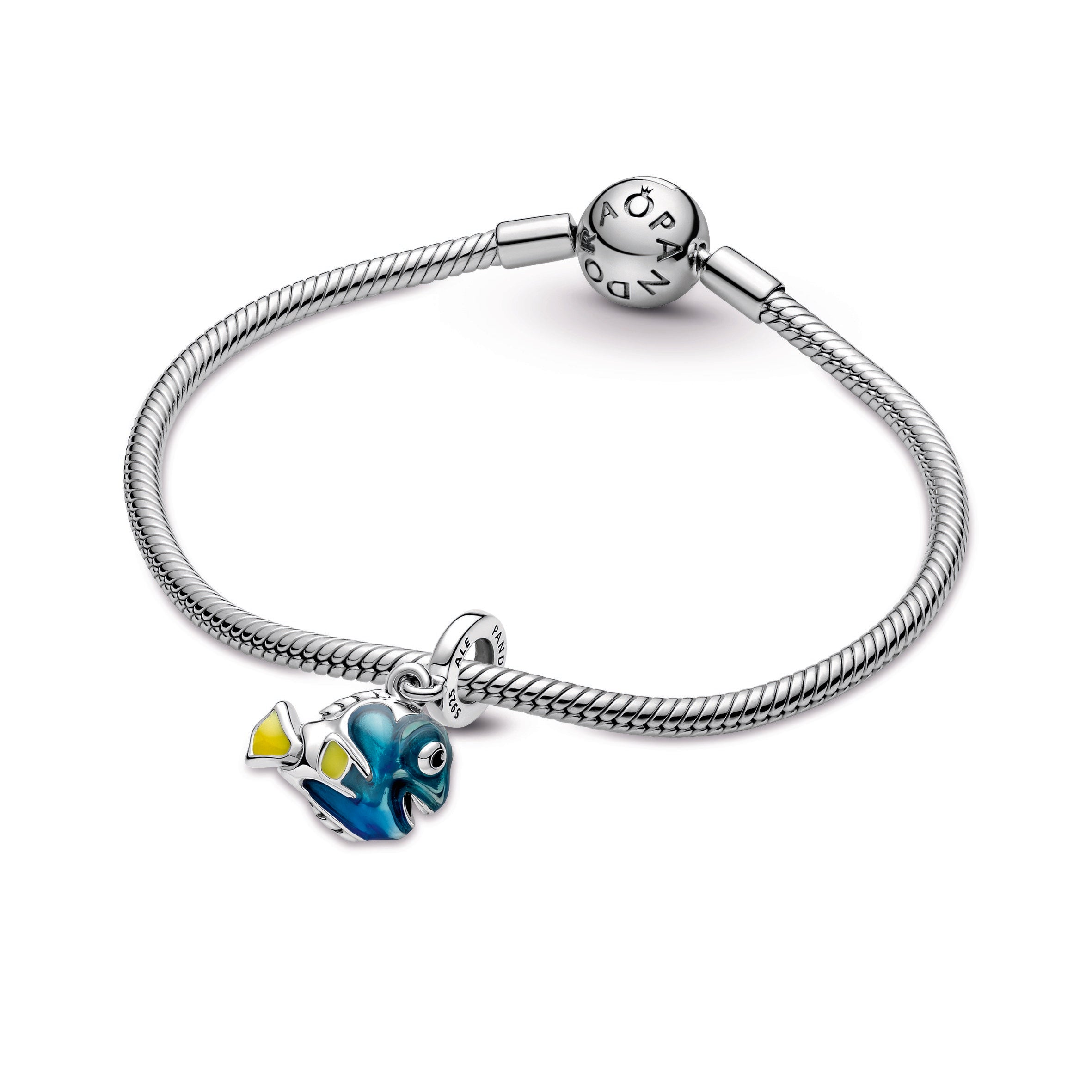 PANDORA Disney Pixar Dory Dangle Charm Enamel Charms Bracelet Charm Jewelry Gift