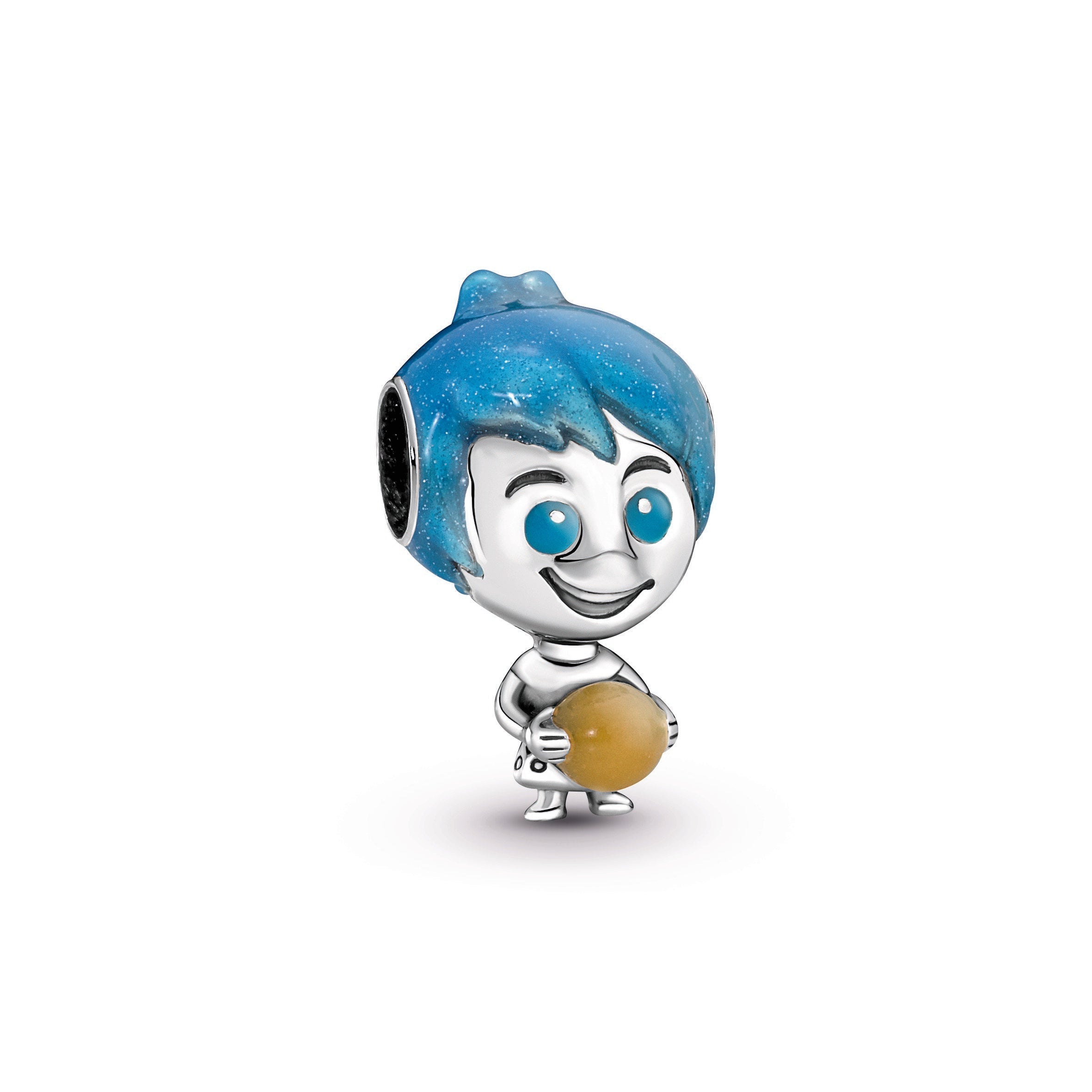 PANDORA Disney Pixar Joy Glow-in-the-dark Memory Orb Charm Enamel Charms Bracelet Charm Jewelry Gift