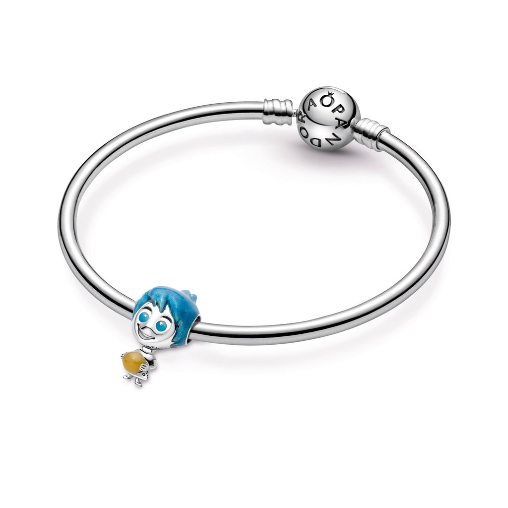 PANDORA Disney Pixar Joy Glow-in-the-dark Memory Orb Charm Enamel Charms Bracelet Charm Jewelry Gift