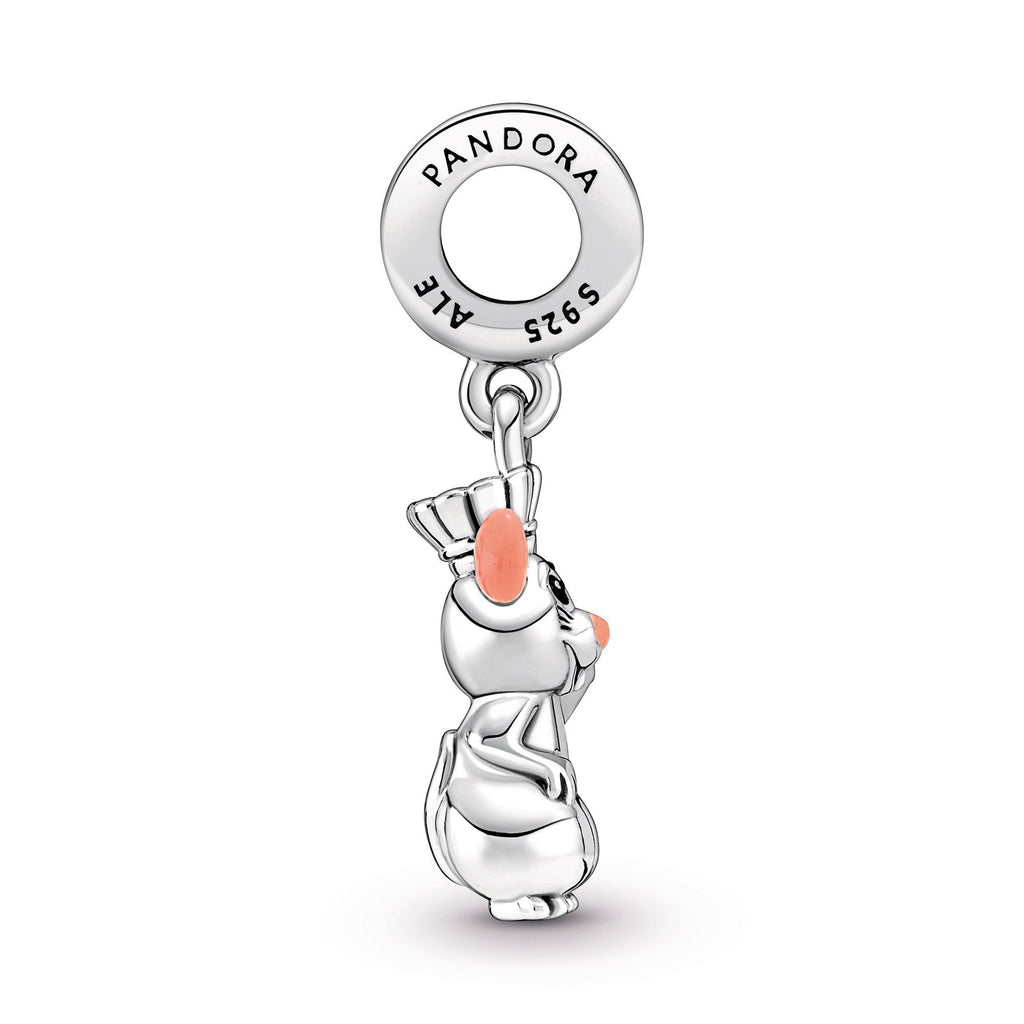 PANDORA Disney Pixar Remy Dangle Charm Enamel Charms Bracelet Charm Jewelry Gift