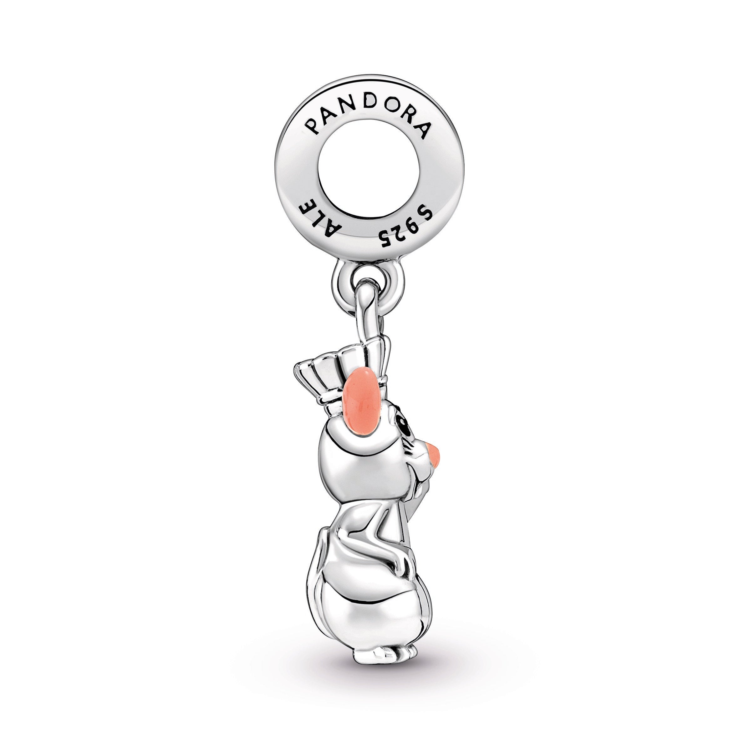 PANDORA Disney Pixar Remy Dangle Charm Enamel Charms Bracelet Charm Jewelry Gift