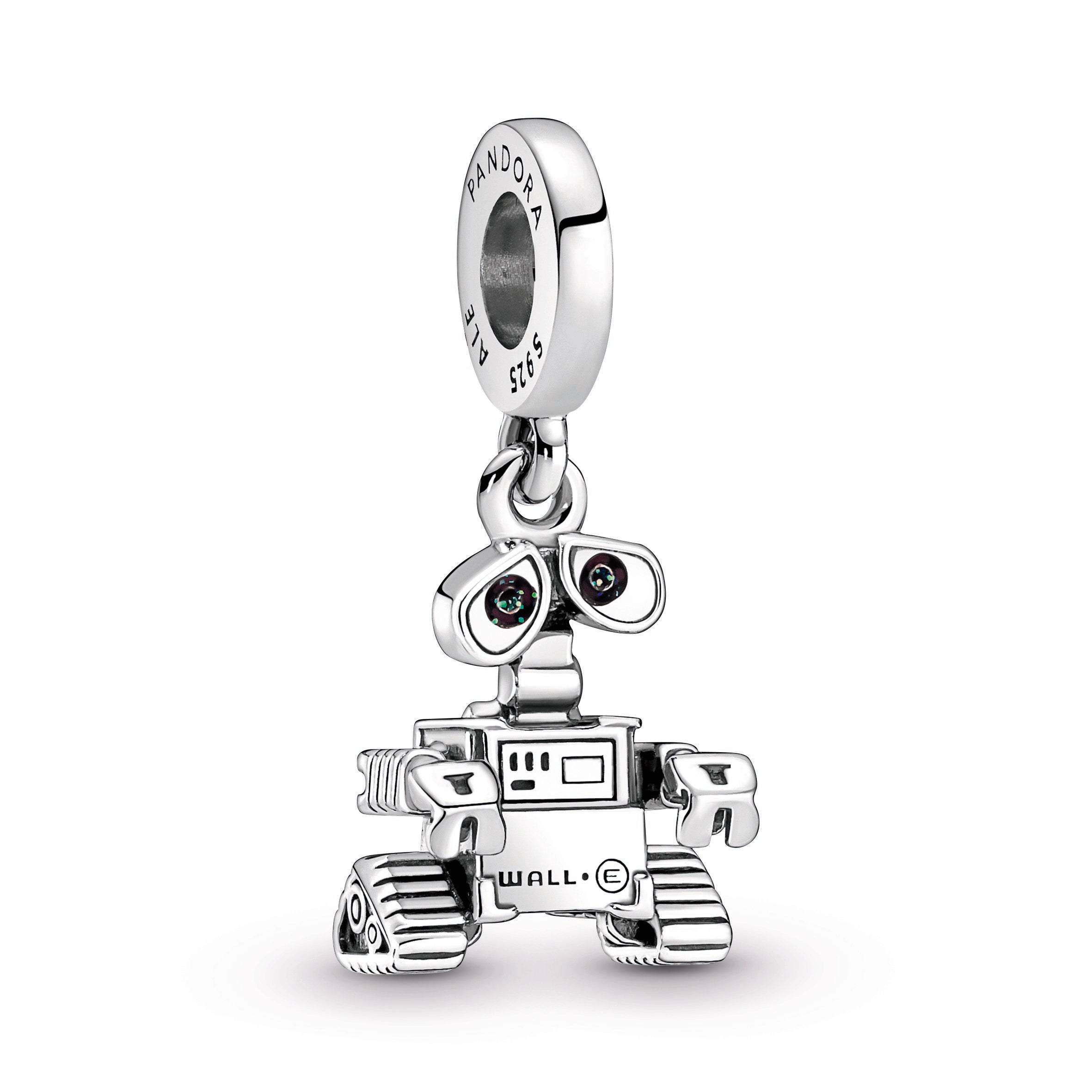 PANDORA Disney Pixar Wall-E Dangle Charm Enamel Charms Bracelet Charm Jewelry Gift