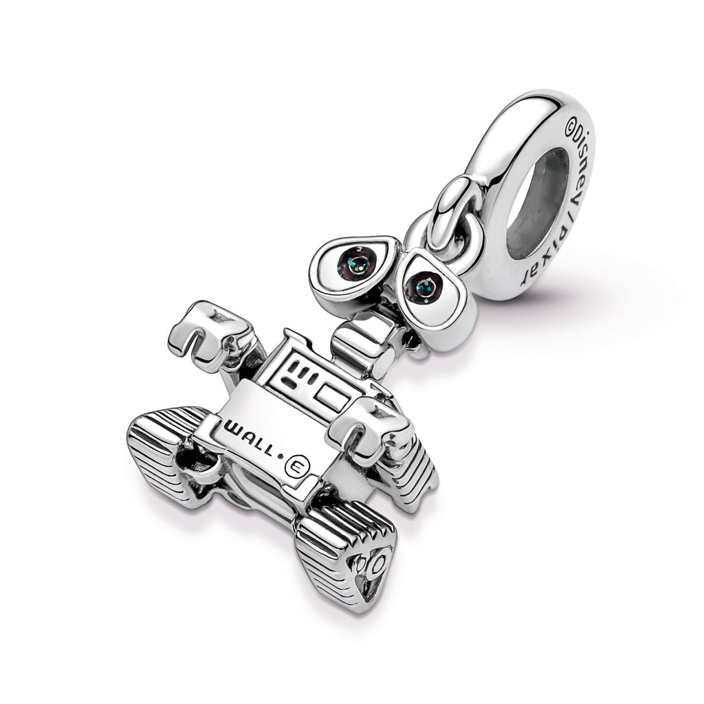 PANDORA Disney Pixar Wall-E Dangle Charm Enamel Charms Bracelet Charm Jewelry Gift