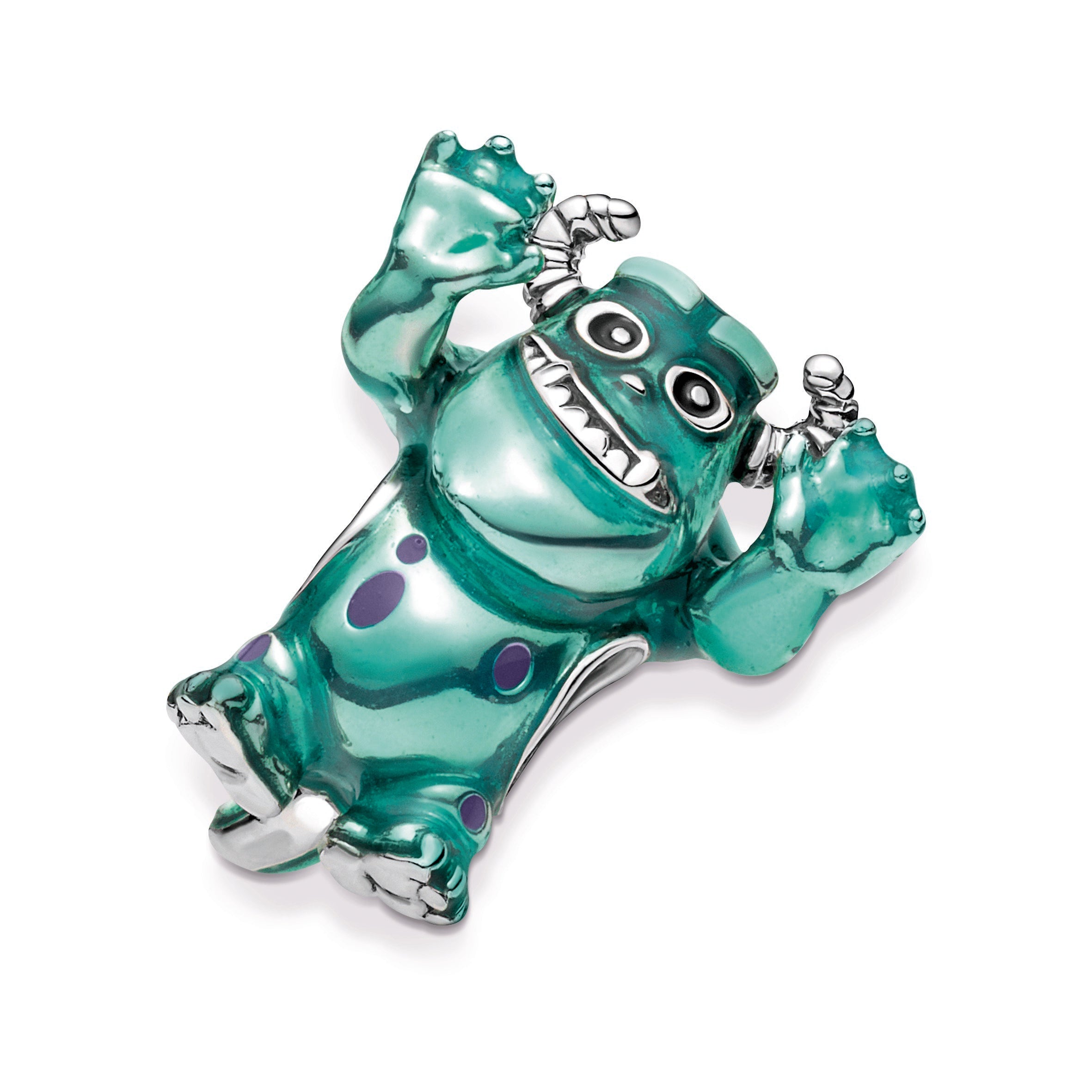 PANDORA Disney Pixar Sulley Charm Enamel Charms Bracelet Charm Jewelry Gift