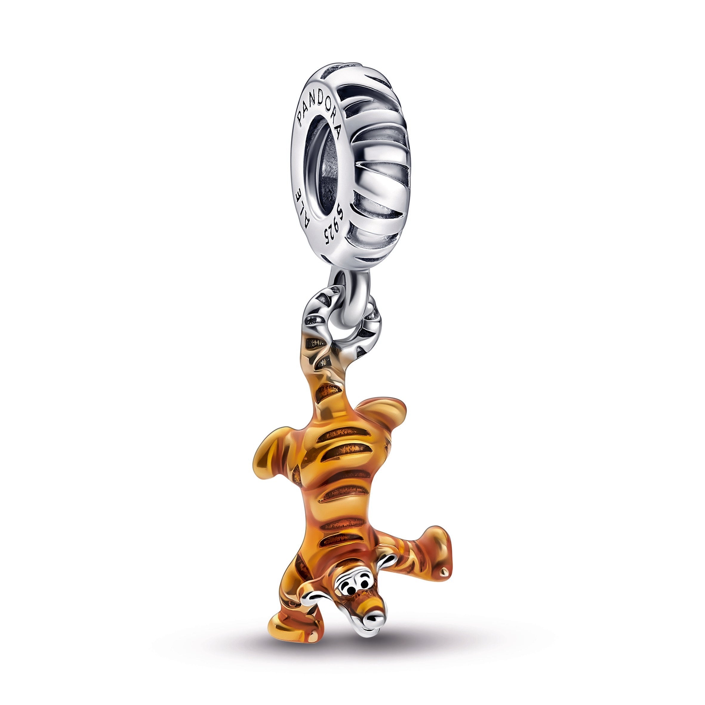 PANDORA Disney Winnie The Pooh Tigger Dangle Charm Enamel Charms Bracelet Charm Jewelry Gift