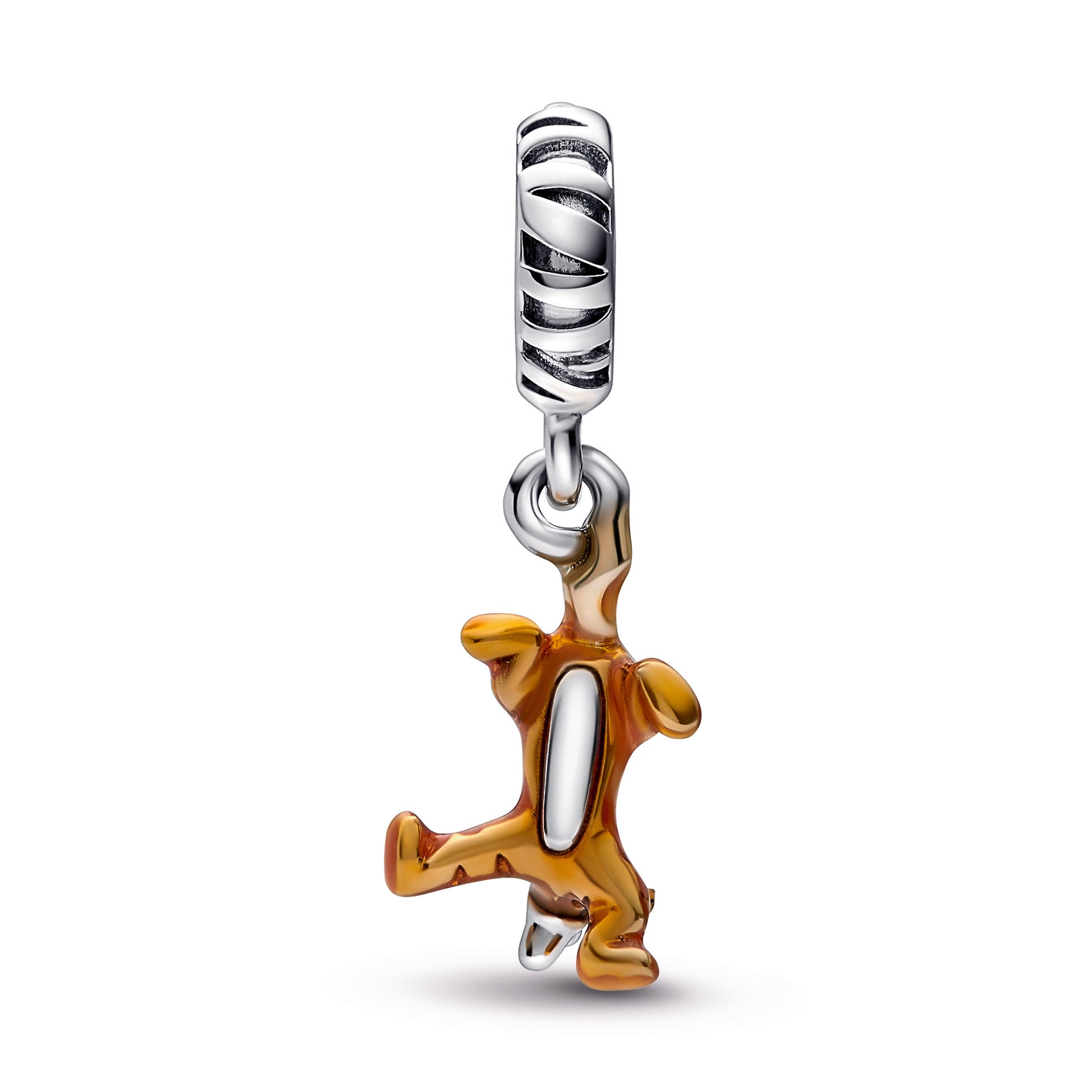 PANDORA Disney Winnie The Pooh Tigger Dangle Charm Enamel Charms Bracelet Charm Jewelry Gift
