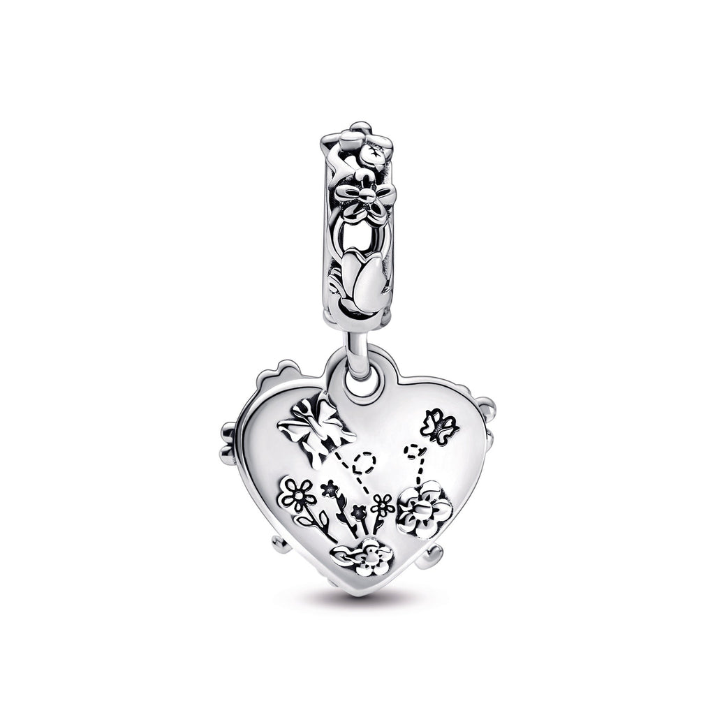 PANDORA Disney Winnie The Pooh And Piglet Double Dangle Charm Enamel Charms Bracelet Charm Jewelry Gift