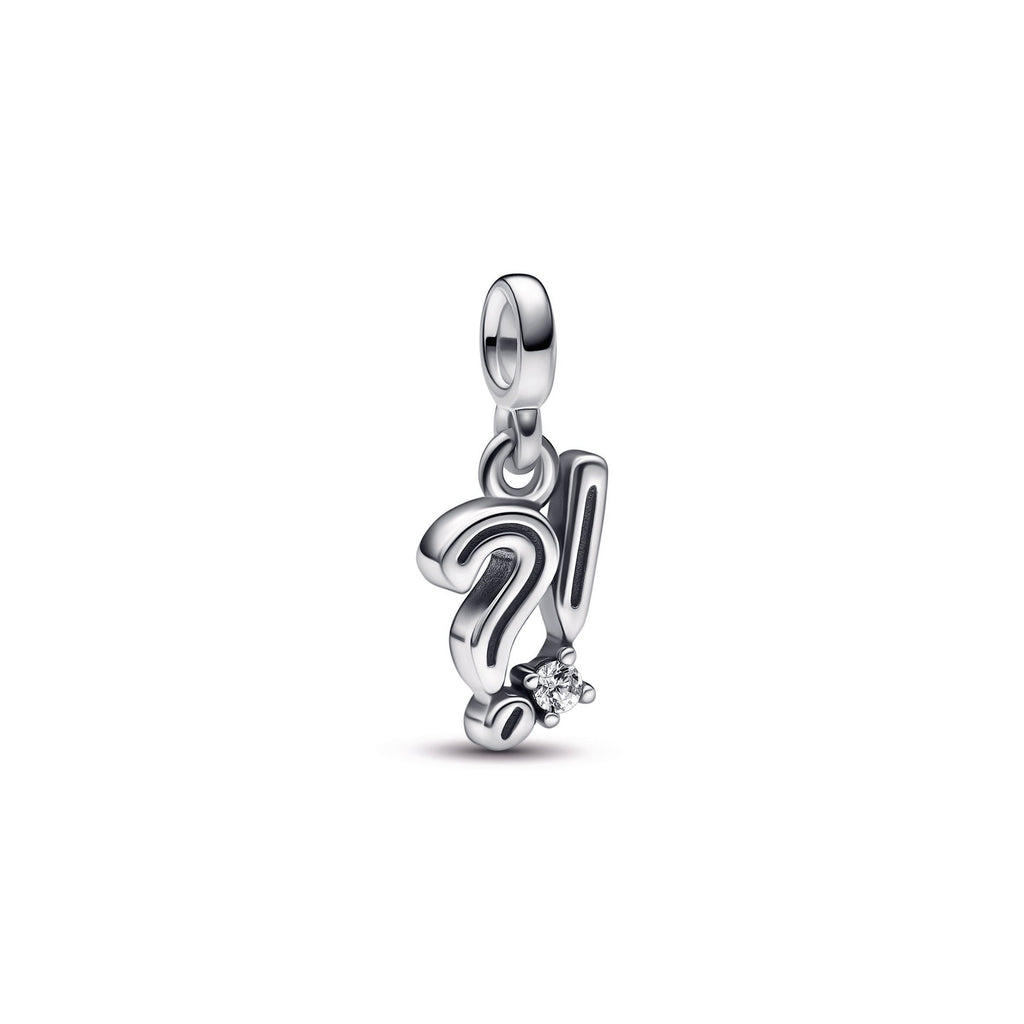 PANDORA ME Express And Exclaim Mini Dangle Cubic Zirconia Charms Bracelet Charm Jewelry Gift