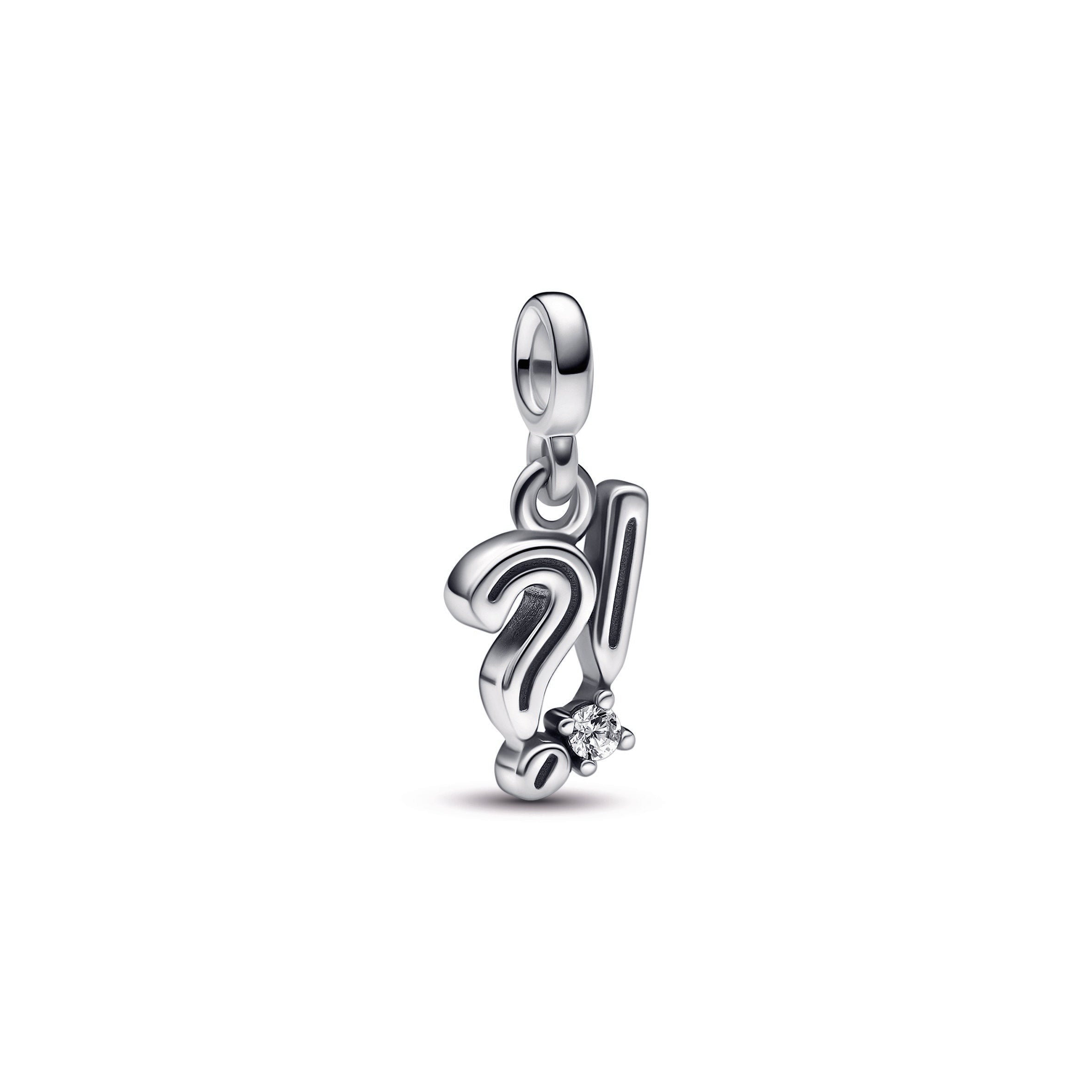 PANDORA ME Express And Exclaim Mini Dangle Cubic Zirconia Charms Bracelet Charm Jewelry Gift