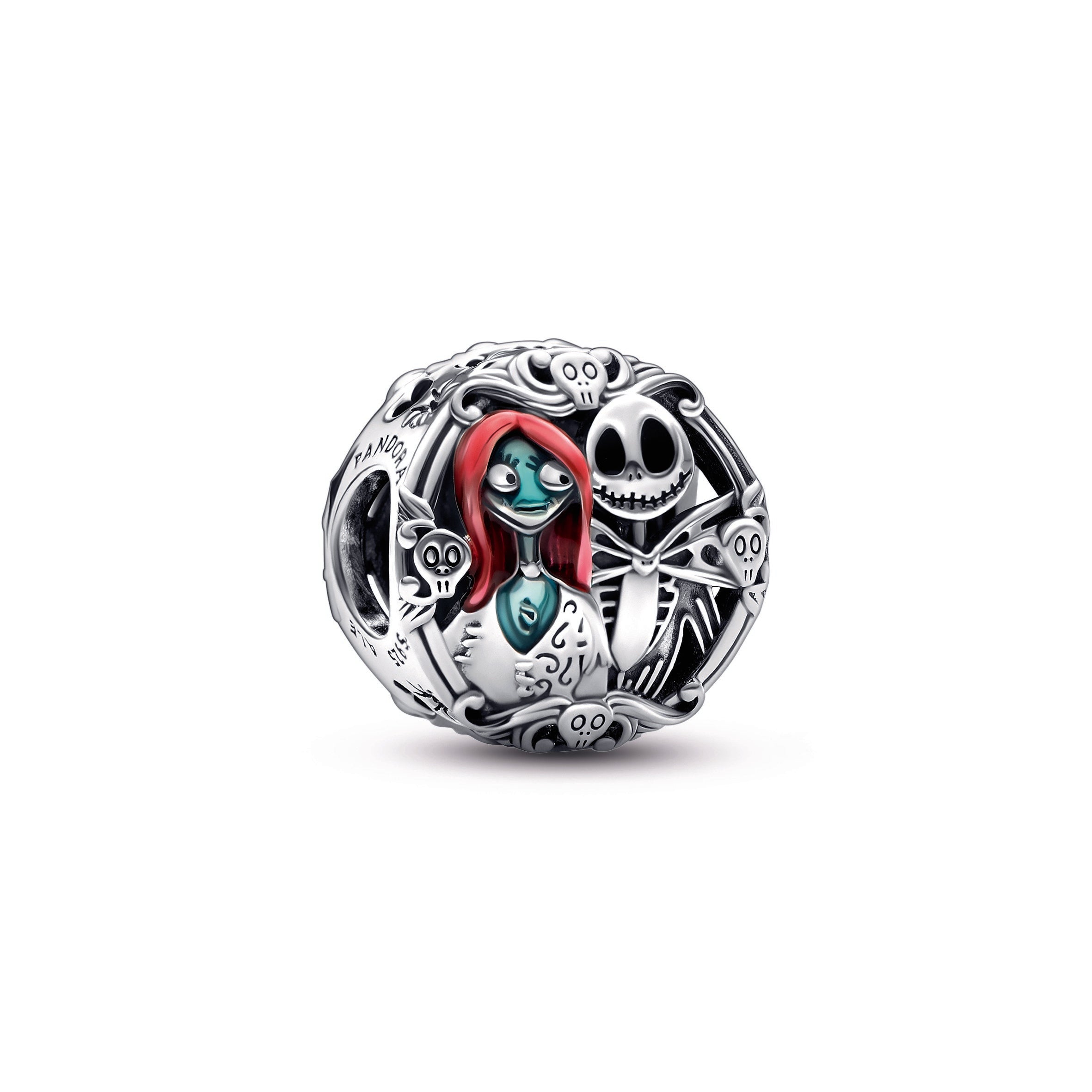 PANDORA Disney The Nightmare Before Christmas Charm Sterling Silver Charms Bracelet Charm Jewelry Gift