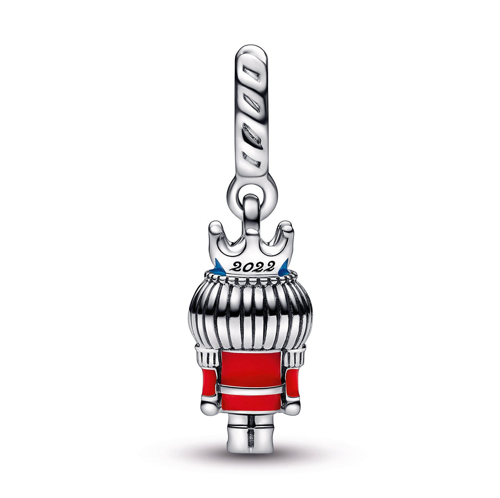 PANDORA Festive Nutcracker 2022 Dangle Charm Enamel Charms Bracelet Charm Jewelry Gift