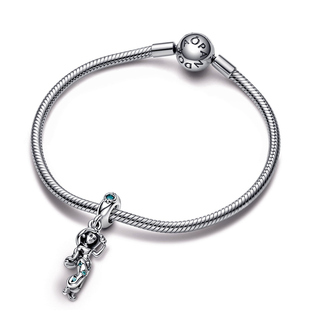 PANDORA Disney Aladdin Princess Jasmine Dangle Charm Crystals Disney Princess Charms Bracelet Charm Jewelry Gift