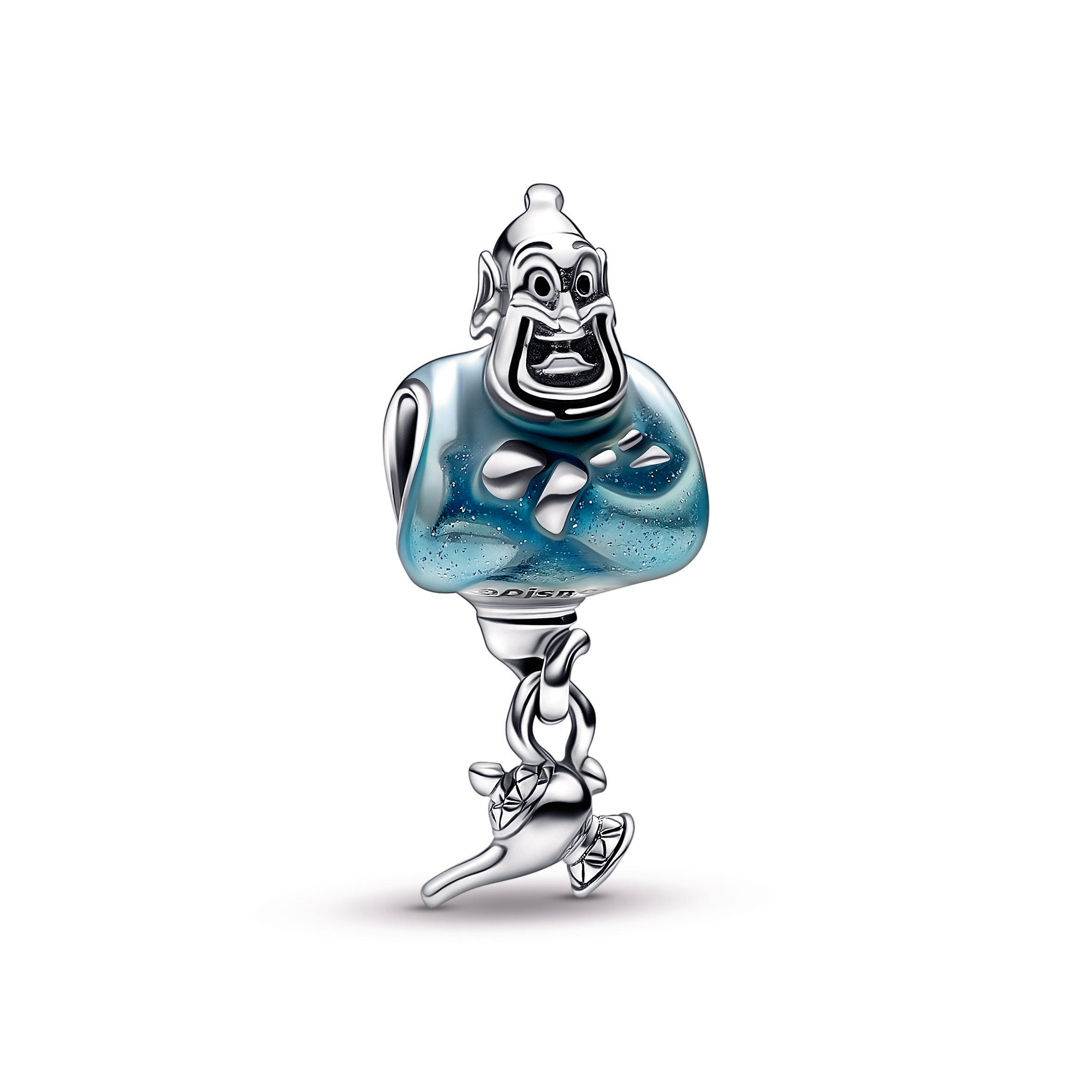 PANDORA Disney Aladdin Genie And Lamp Charm Enamel Charms Bracelet Charm Jewelry Gift