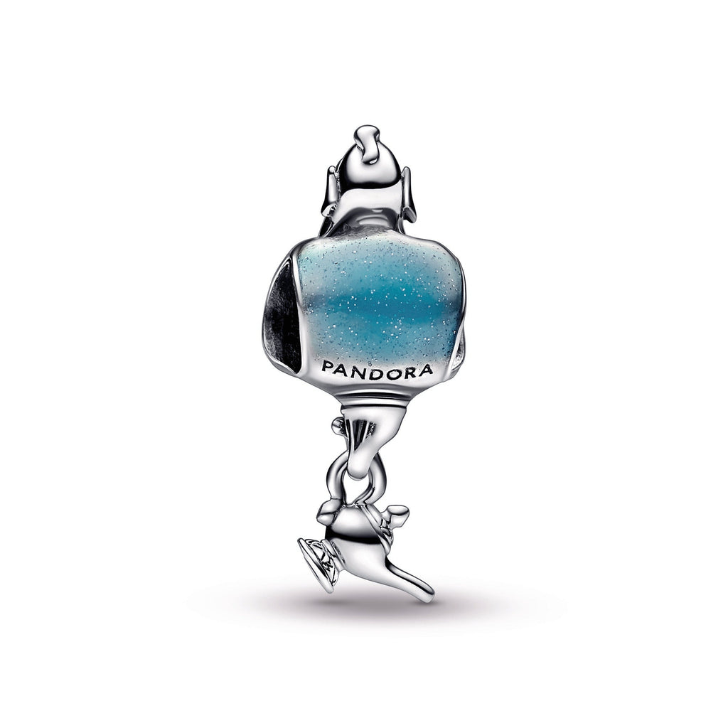 PANDORA Disney Aladdin Genie And Lamp Charm Enamel Charms Bracelet Charm Jewelry Gift
