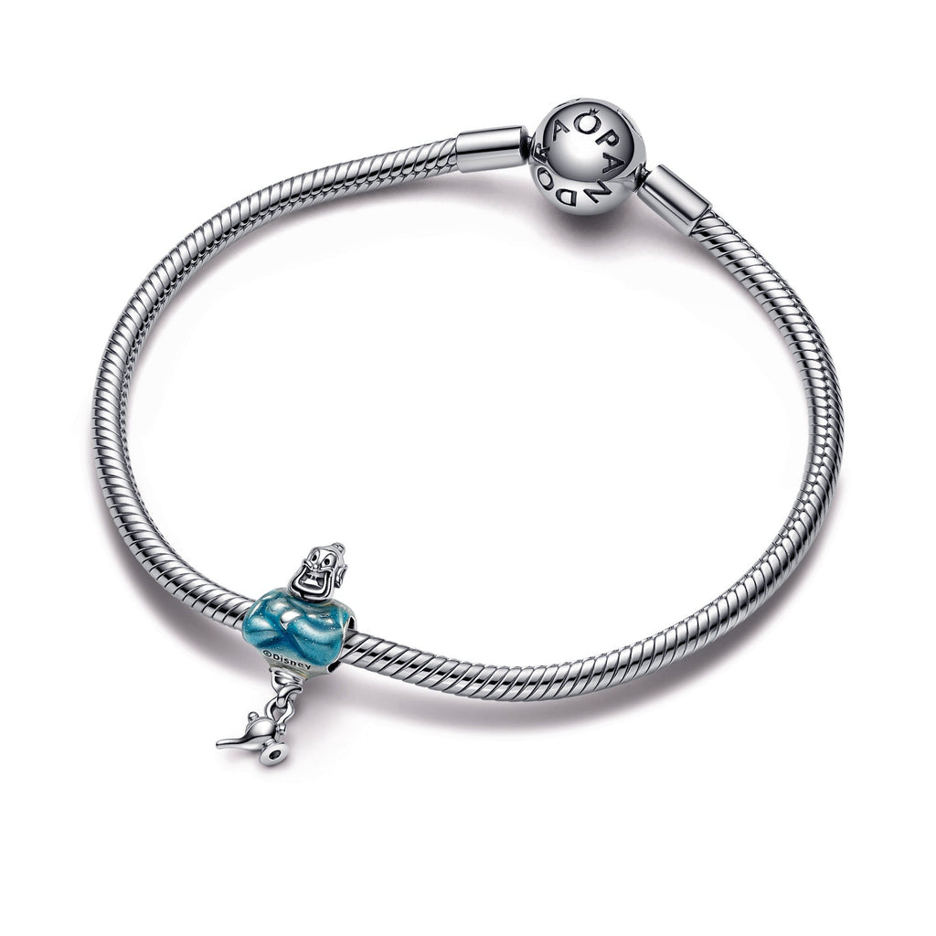 PANDORA Disney Aladdin Genie And Lamp Charm Enamel Charms Bracelet Charm Jewelry Gift
