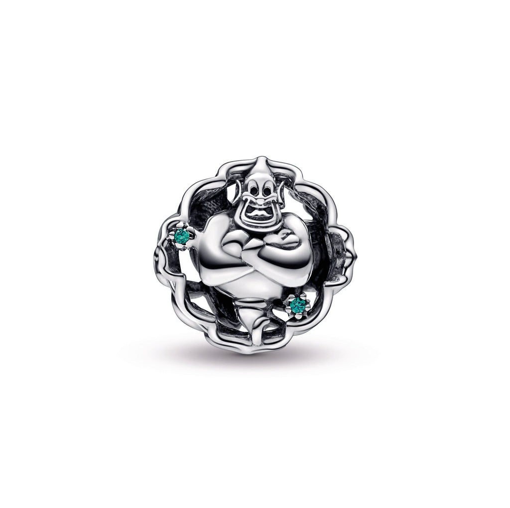 PANDORA Disney Aladdin Princess Jasmine And Genie Glow-in-the-dark Charm Cubic Zirconia Charms Bracelet Charm Jewelry Gift