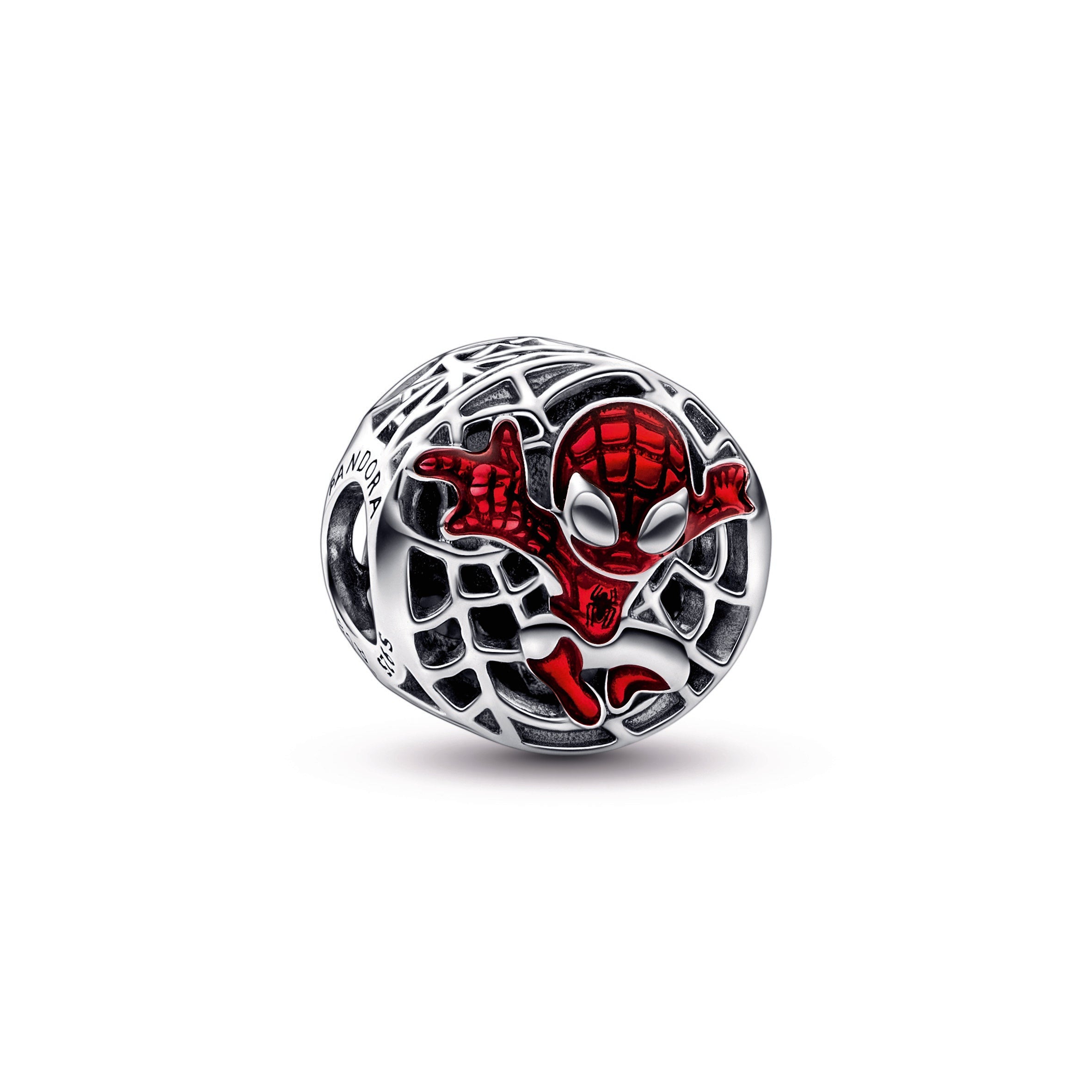 PANDORA Marvel Spider-Man Soaring City Charm Enamel Charms Bracelet Charm Jewelry Gift