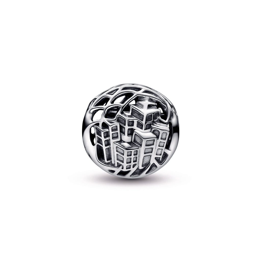 PANDORA Marvel Spider-Man Soaring City Charm Enamel Charms Bracelet Charm Jewelry Gift