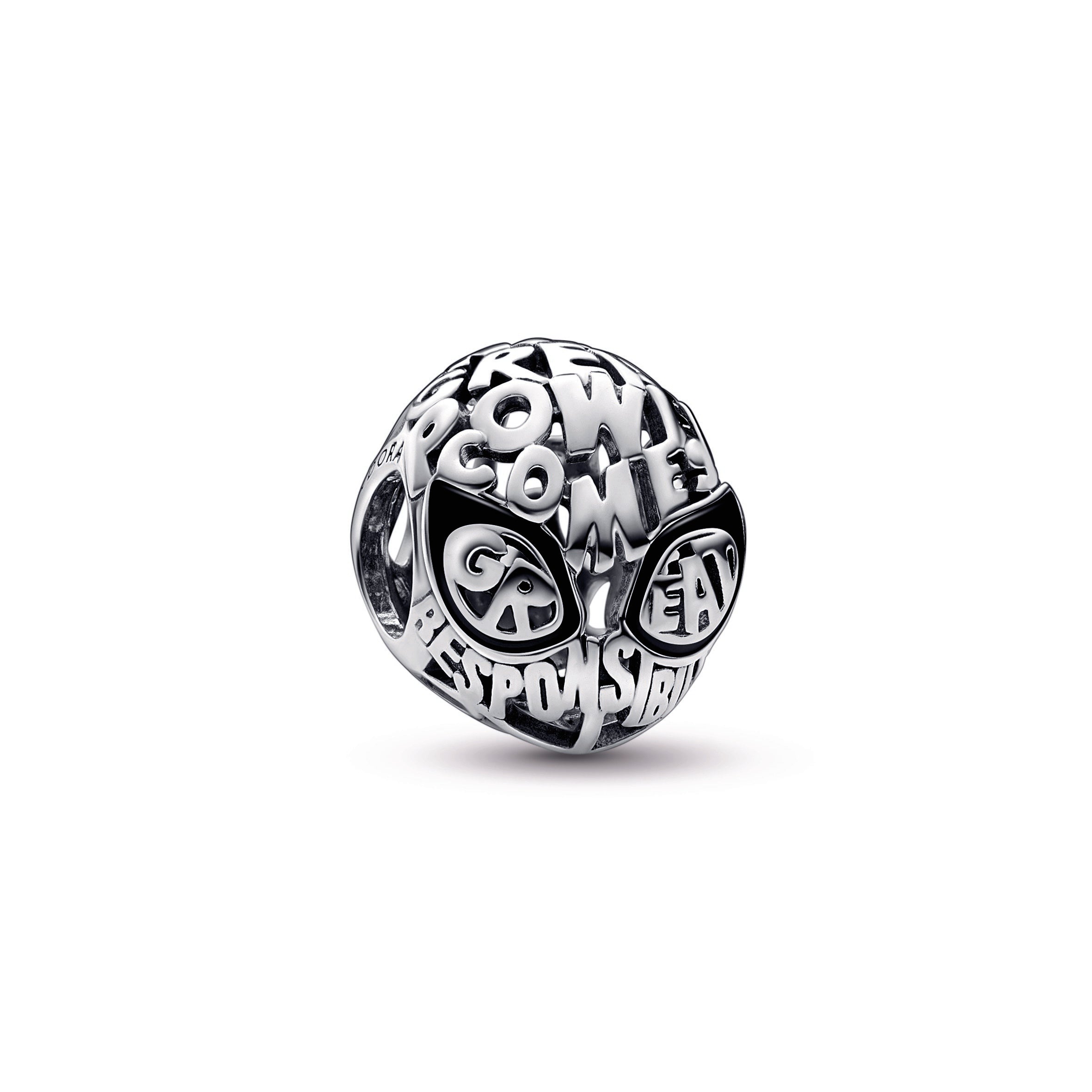 PANDORA Marvel Spider-Man Mask Charm Enamel Charms Bracelet Charm Jewelry Gift
