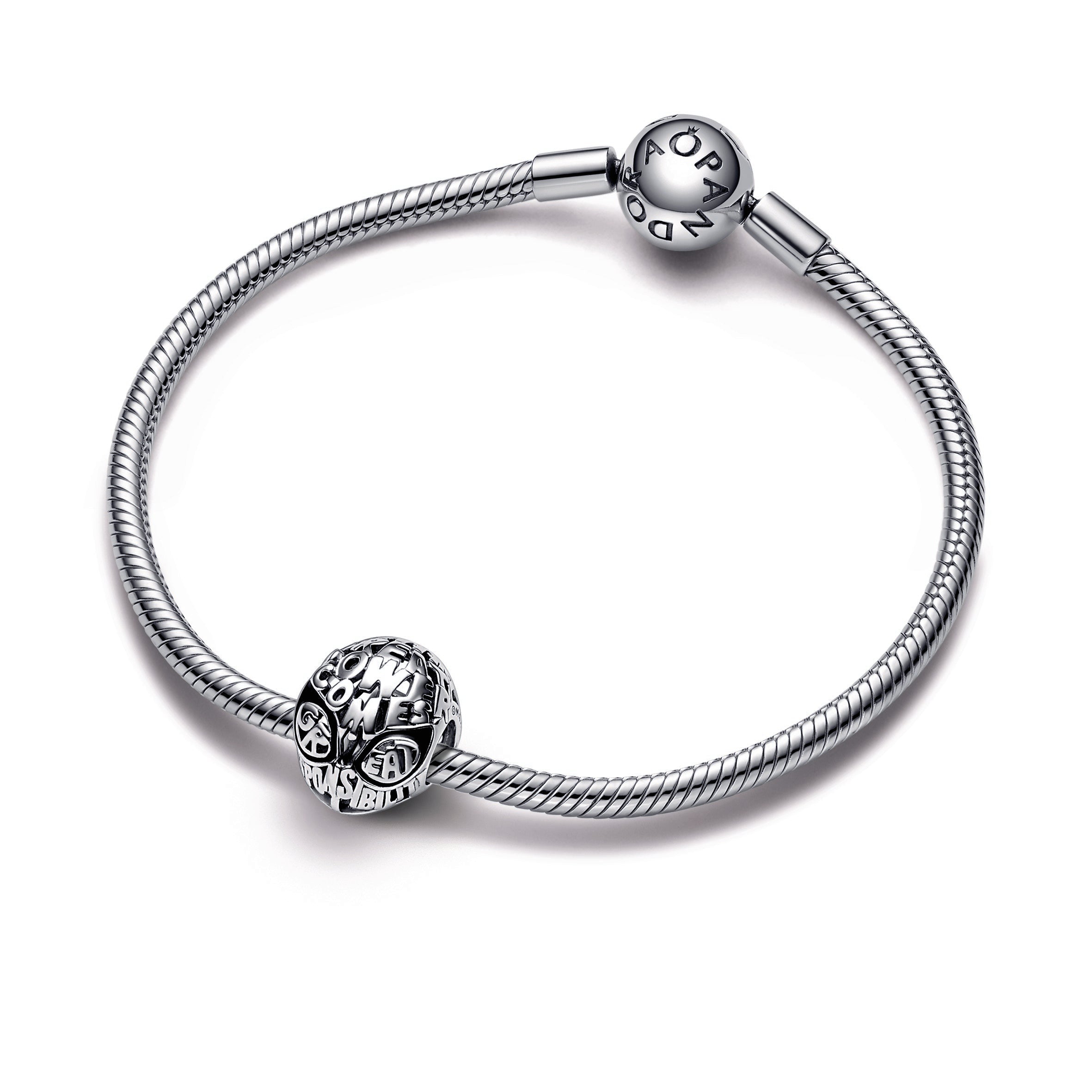 PANDORA Marvel Spider-Man Mask Charm Enamel Charms Bracelet Charm Jewelry Gift