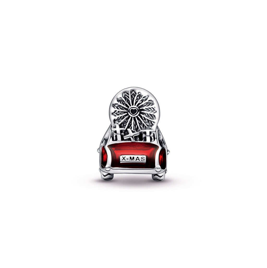 PANDORA Festive Car And Christmas Tree Charm Enamel Charms Bracelet Charm Jewelry Gift
