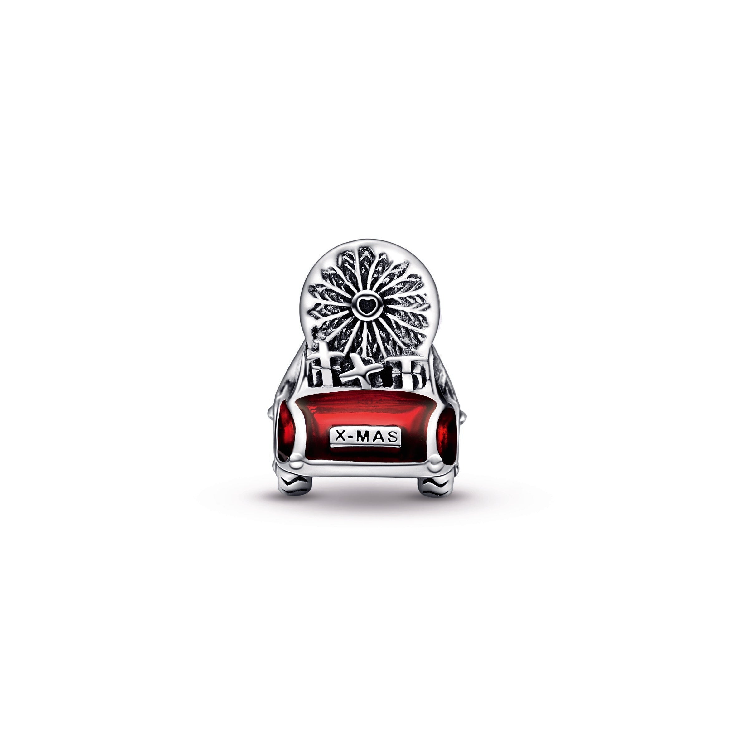 PANDORA Festive Car And Christmas Tree Charm Enamel Charms Bracelet Charm Jewelry Gift
