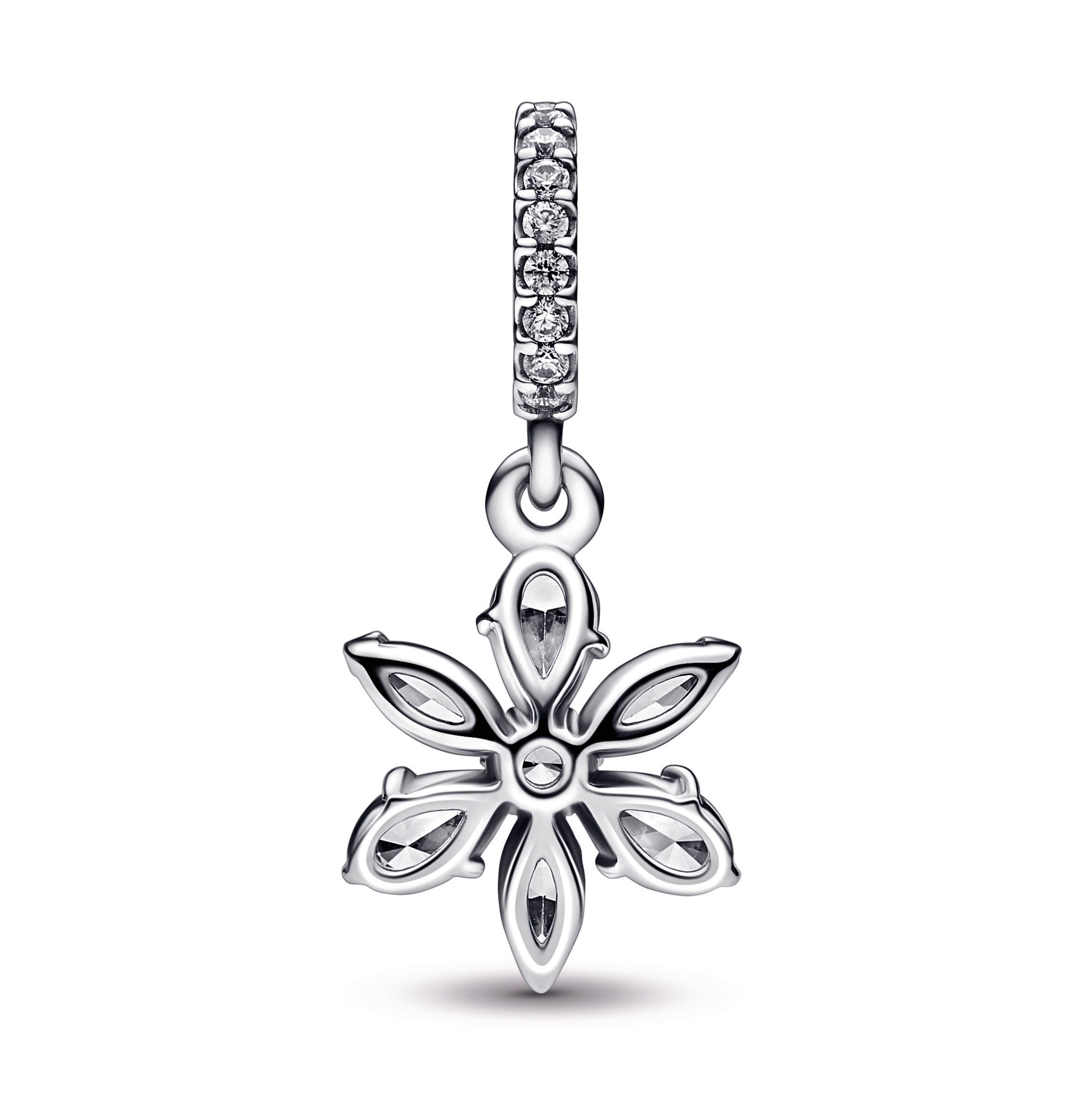 PANDORA Sparkling Herbarium Cluster Dangle Charm Sterling Silver Charms Bracelet Charm Jewelry Gift