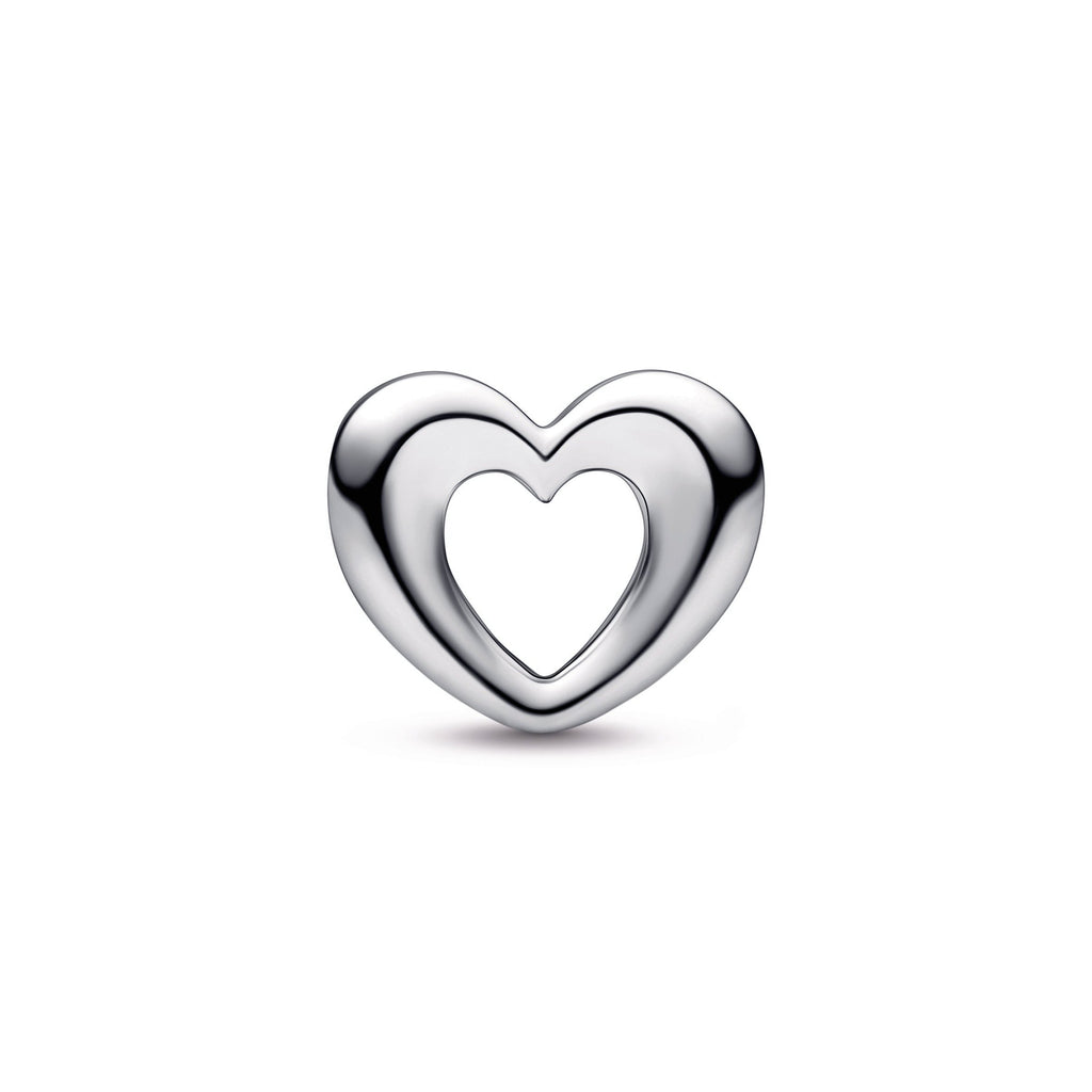 PANDORA Radiant Open Heart Charm Sterling Silver Charms Bracelet Charm Jewelry Gift