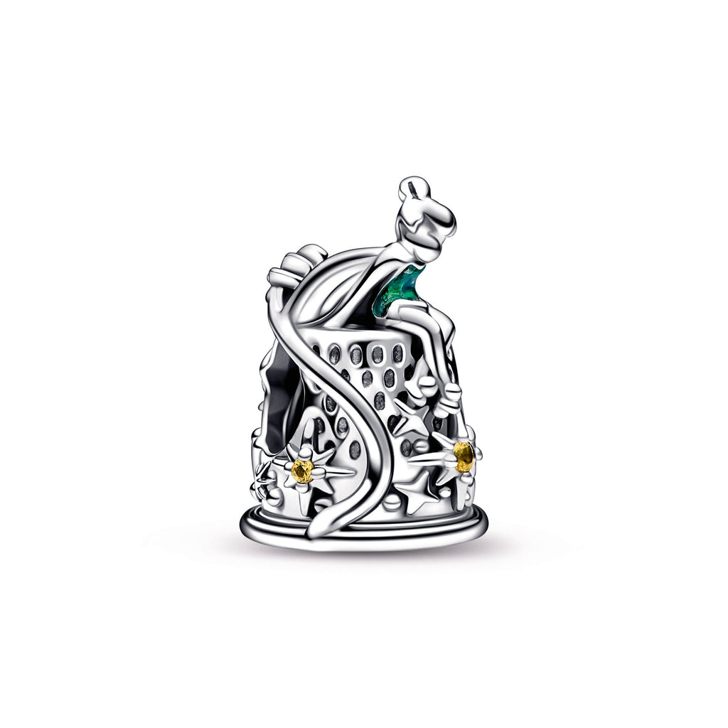 PANDORA Disney Tinker Bell Celestial Thimble Charm Crystals Charms Bracelet Charm Jewelry Gift