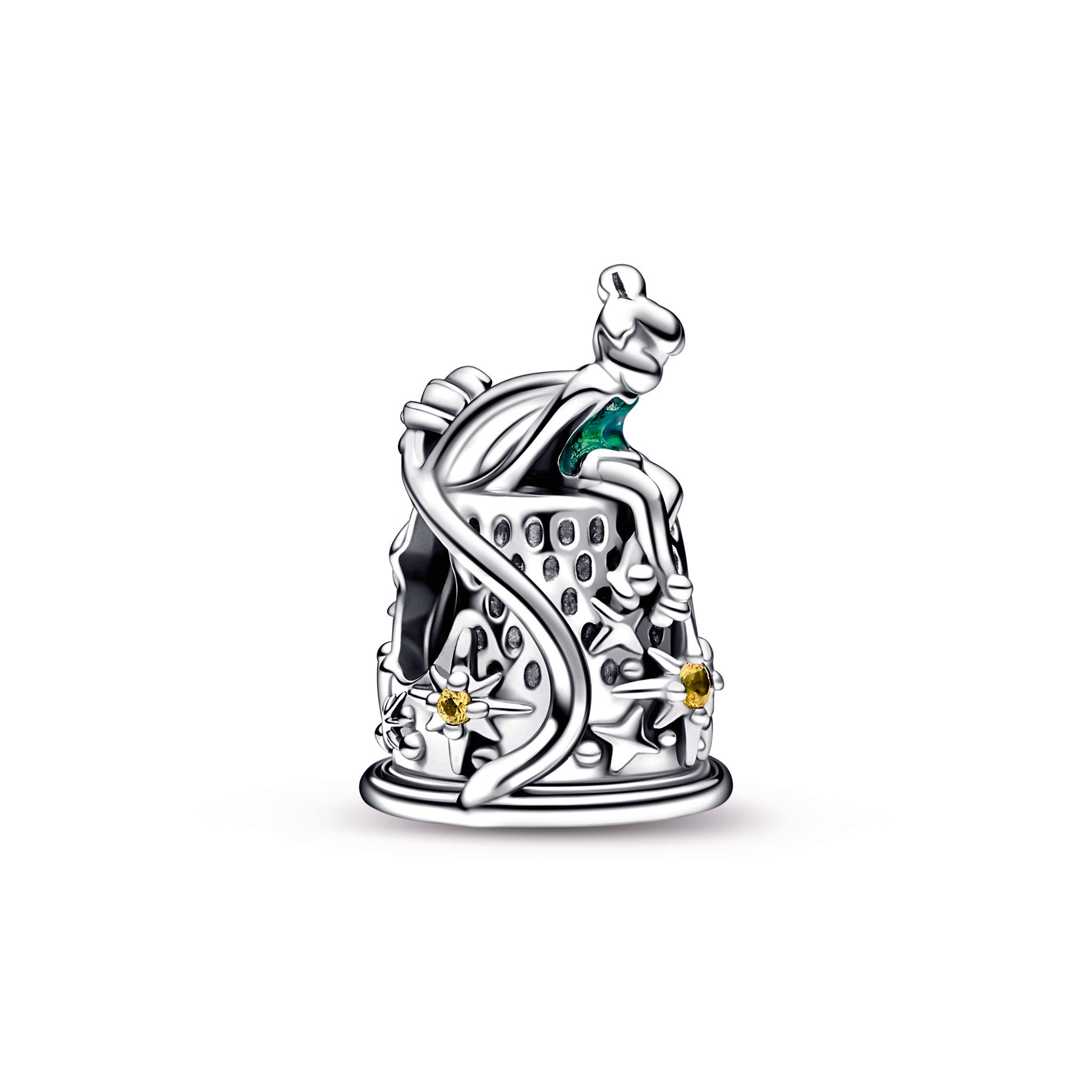 PANDORA Disney Tinker Bell Celestial Thimble Charm Crystals Charms Bracelet Charm Jewelry Gift