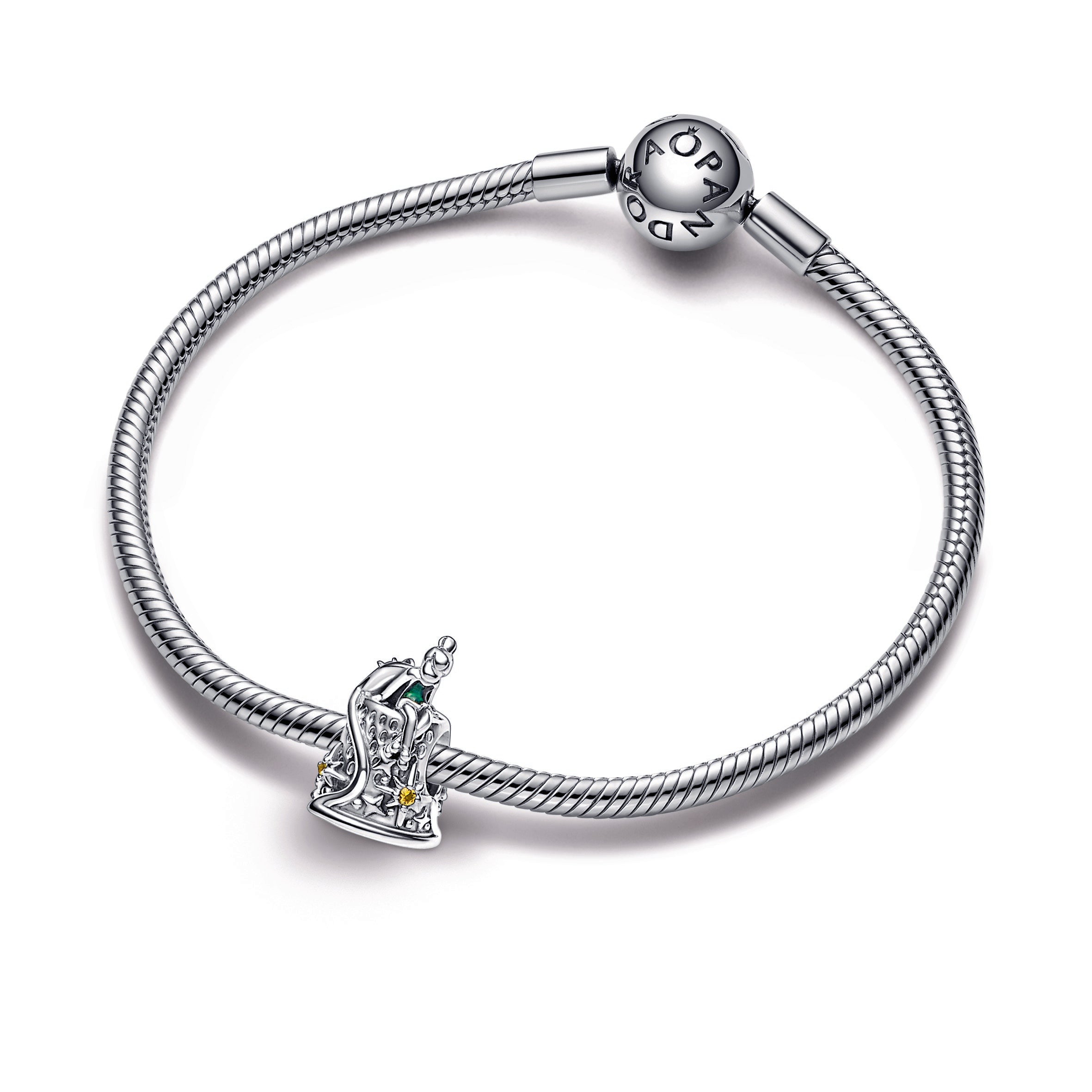PANDORA Disney Tinker Bell Celestial Thimble Charm Crystals Charms Bracelet Charm Jewelry Gift