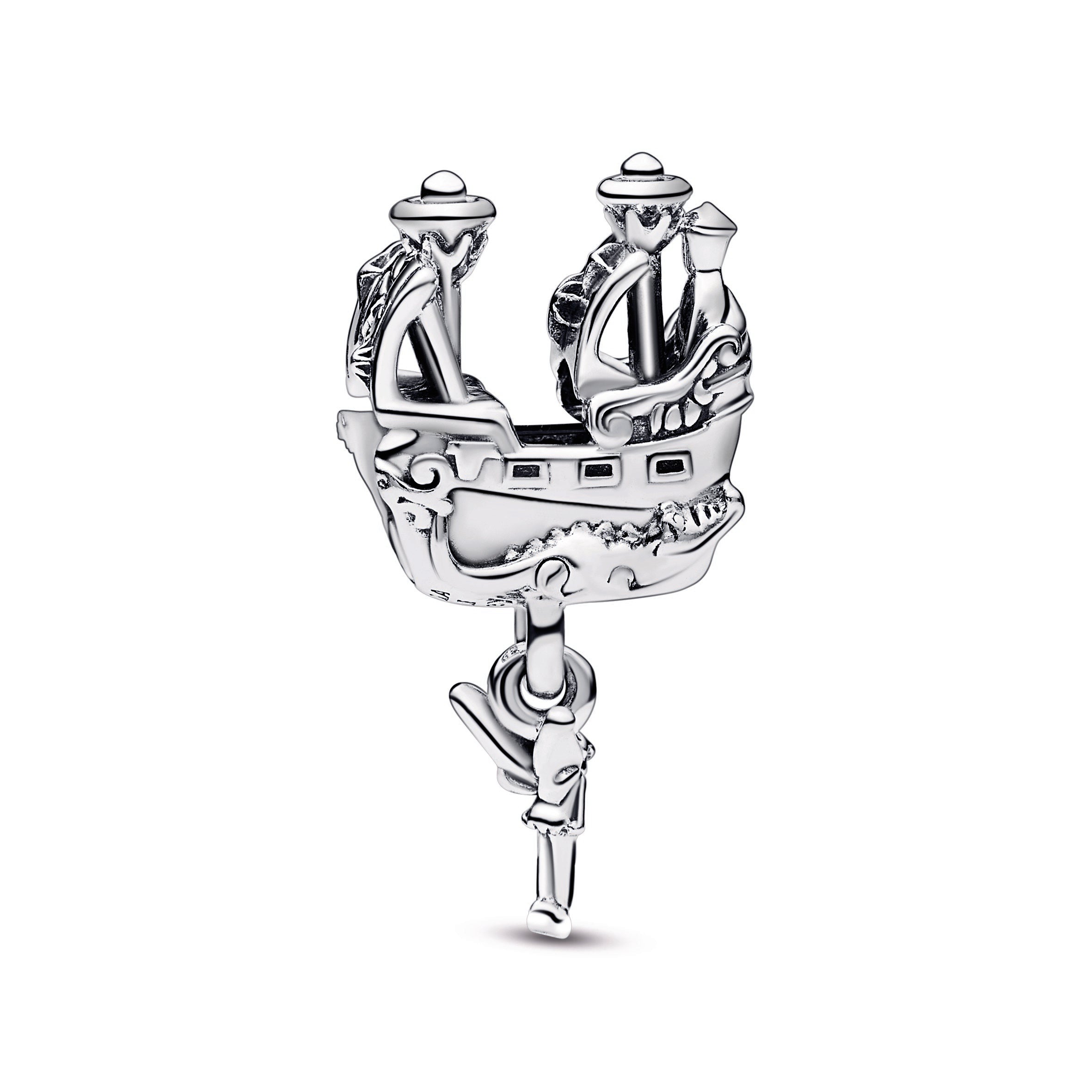 PANDORA Disney Tinker Bell And Captain Hook S Pirate Ship Charm Sterling Silver Charms Bracelet Charm Jewelry Gift