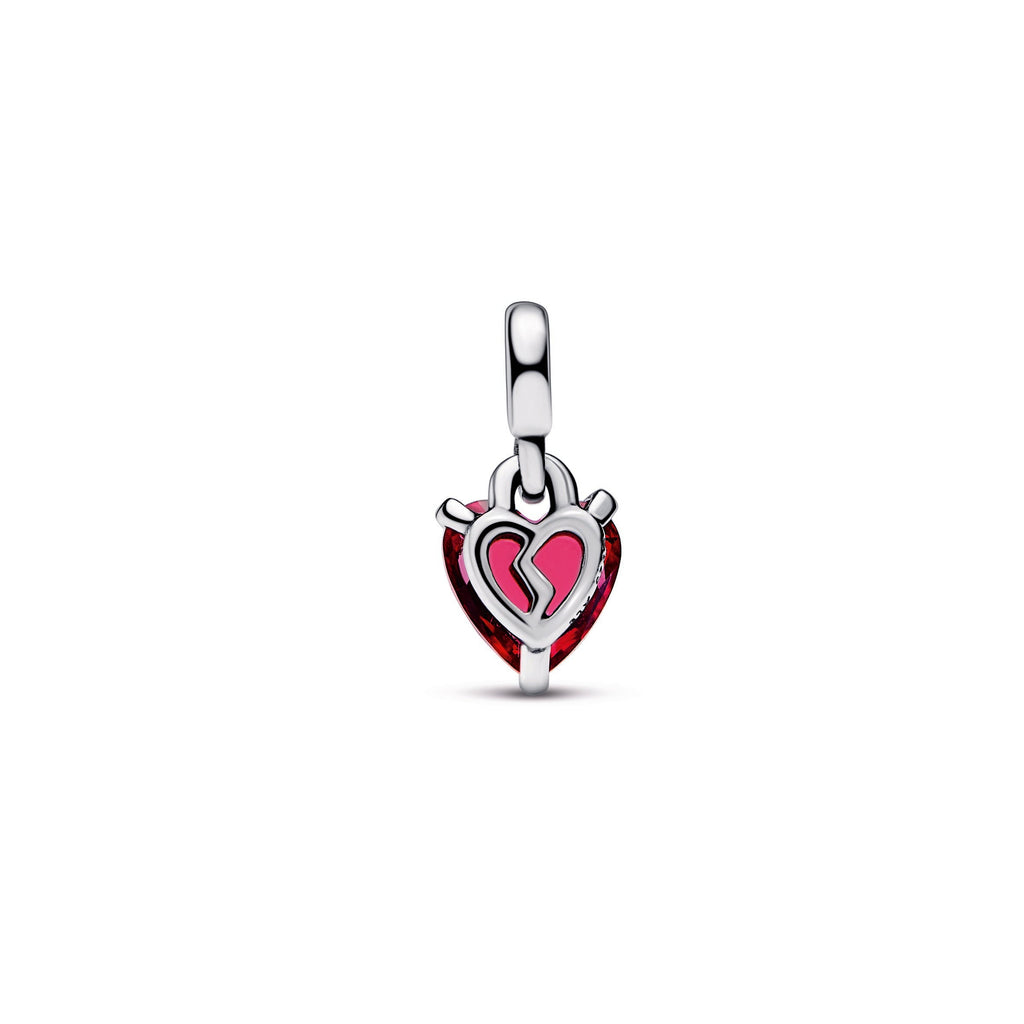 PANDORA ME Broken Heart Mini Dangle Crystals Charms Bracelet Charm Jewelry Gift